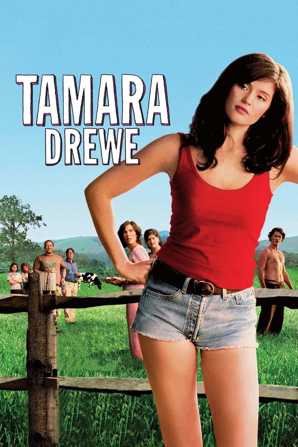 Poster chính thức của phim Phim Hài, Phim Tình Cảm "Tình Say" (Tamara Drewe - 2010), với sự tham gia của diễn viên Gemma Arterton và Roger Allam.