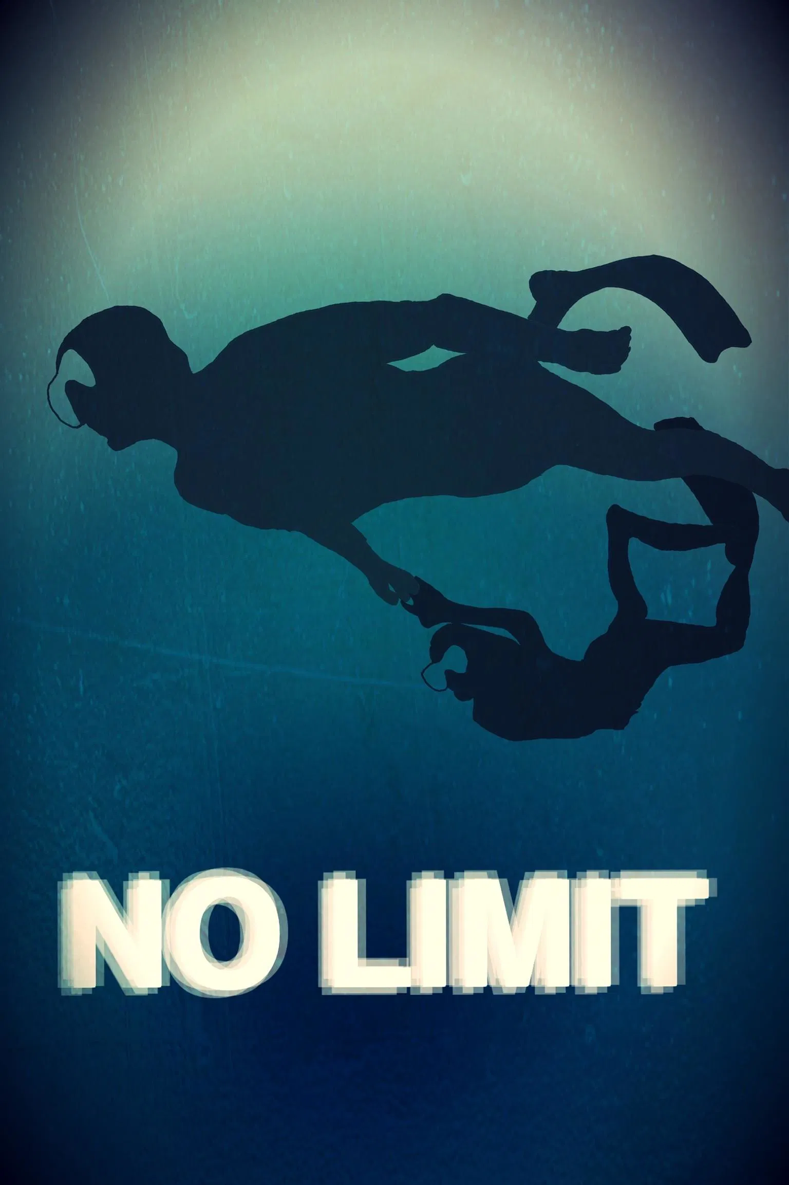 Poster chính thức của phim Phim Tâm Lý, Phim Tình Cảm "Tình Yêu Bóp Nghẹt" (No Limit - 2022), với sự tham gia của diễn viên Camille Rowe và Sofiane Zermani.