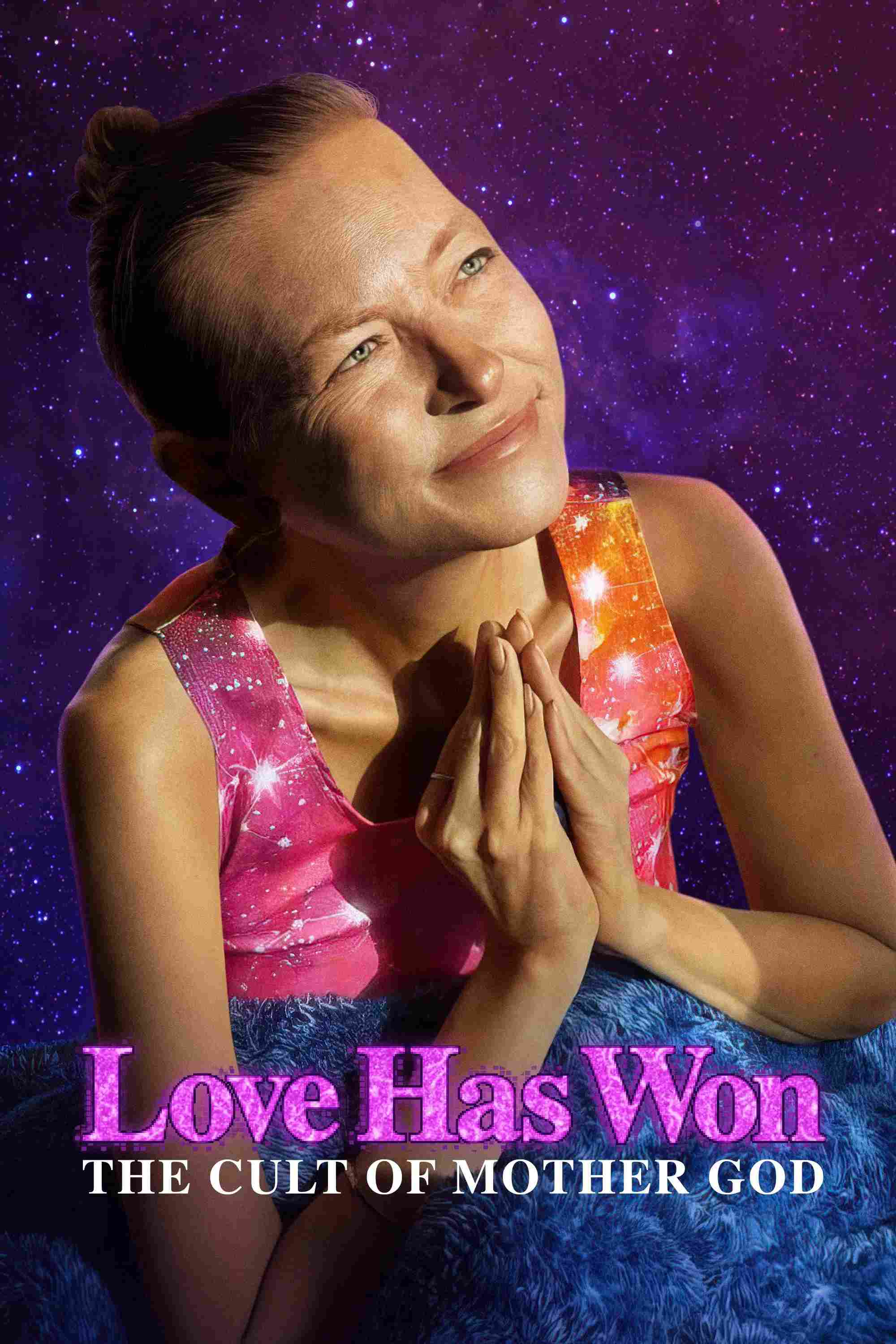 Poster chính thức của phim Phim Tài Liệu "Tình Yêu Đã Thắng" (Love Has Won: The Cult of Mother God - 2023).