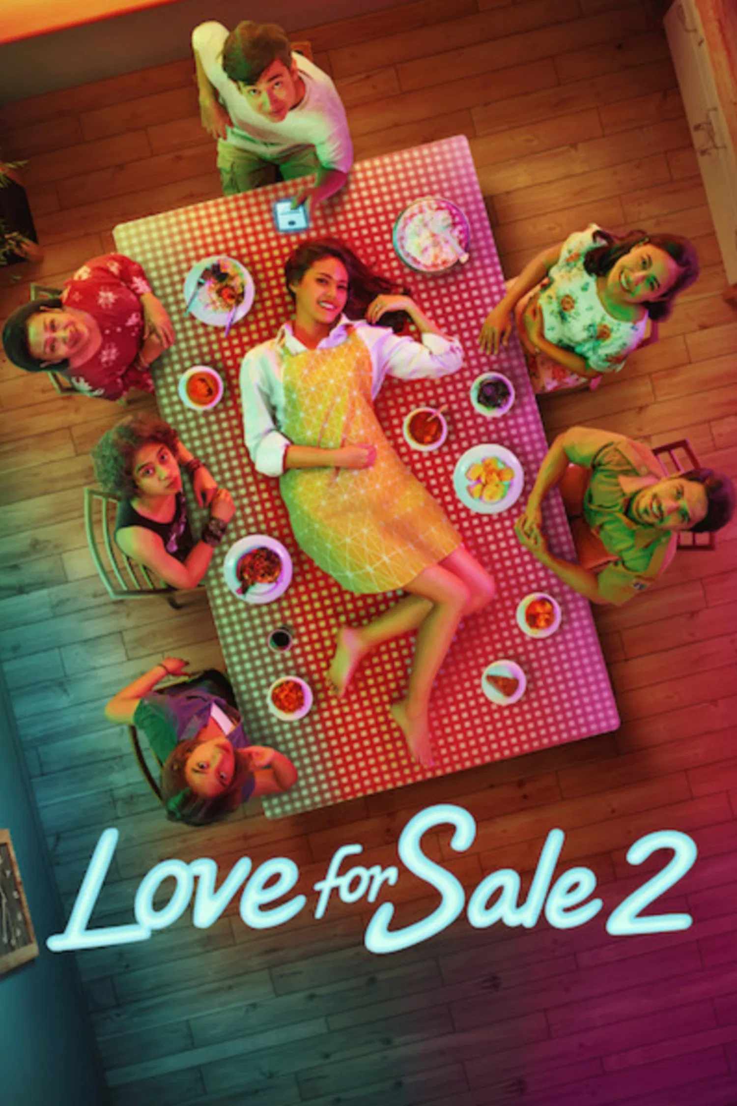 Poster chính thức của phim Phim Tâm Lý, Phim Gia Đình "Tình yêu đem bán 2" (Love for Sale 2 - 2019), với sự tham gia của diễn viên Adipati Dolken và Della Dartyan.