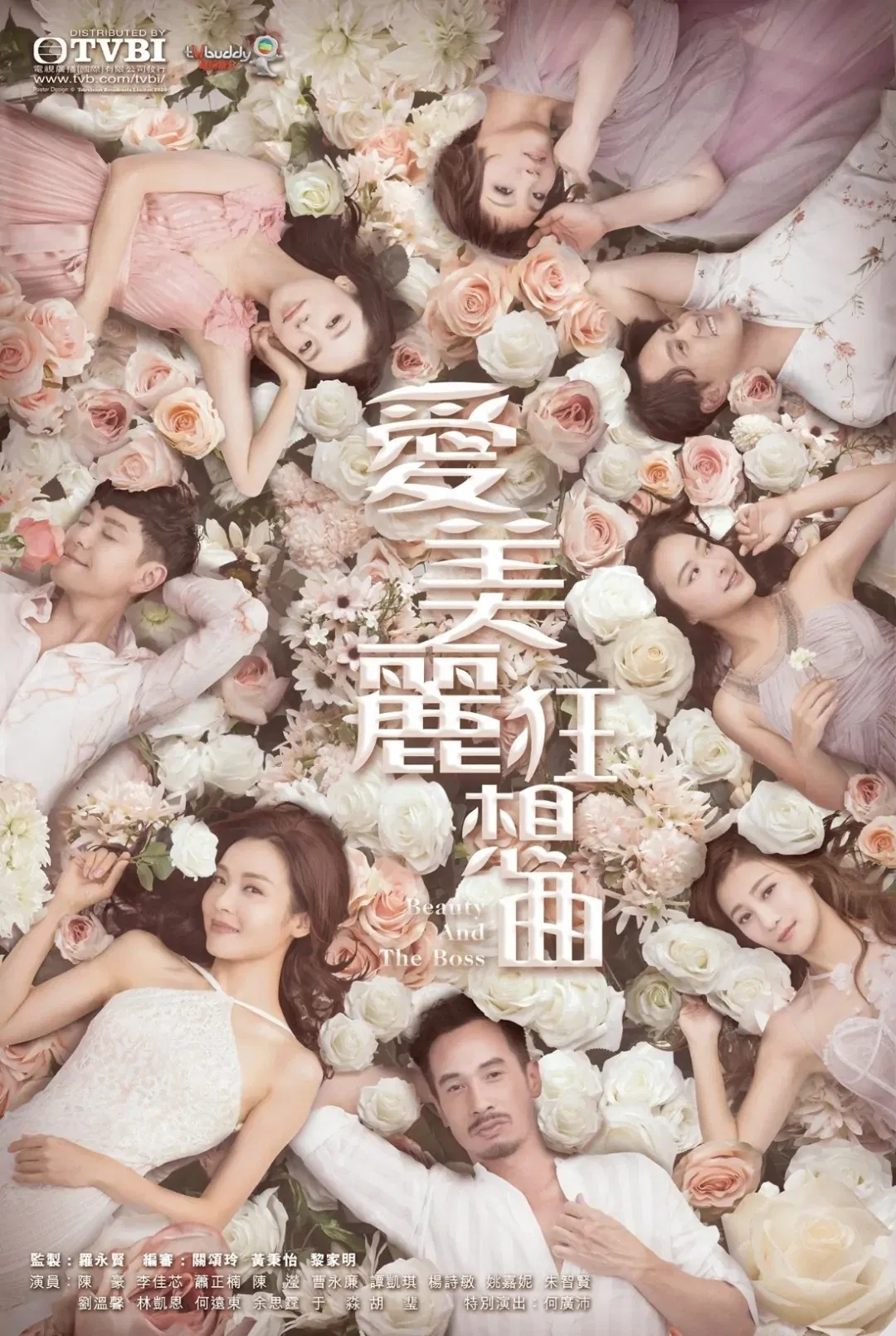 Poster chính thức của phim Phim Hài, Phim Tâm Lý "Tình Yêu Không Ranh Giới" (Beauty and the Boss - 2020), với sự tham gia của diễn viên Trần Hào và Lý Giai Tâm.