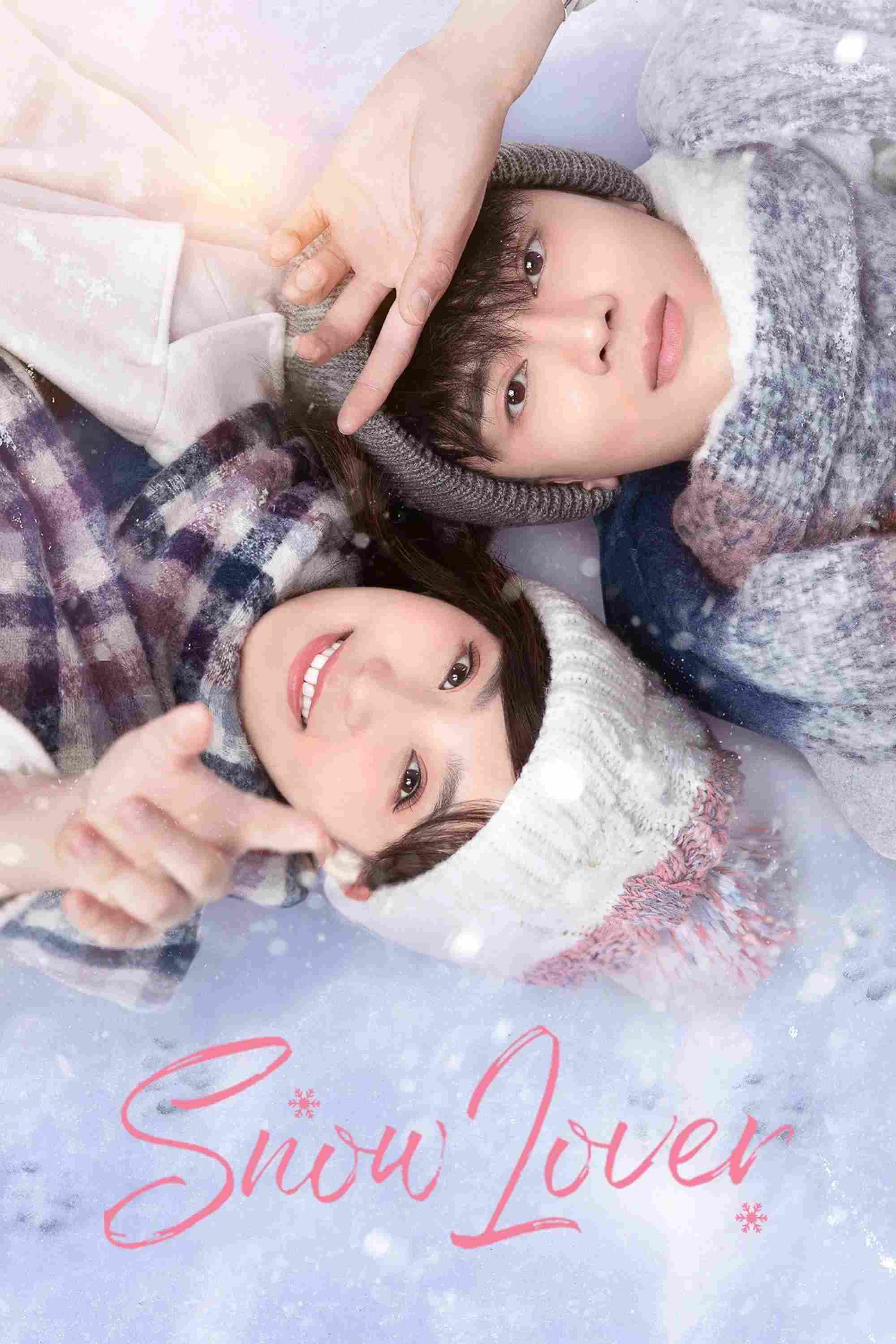 Poster chính thức của phim Phim Tâm Lý "Tình Yêu Mùa Tuyết Rơi" (Snow Lover - 2021), với sự tham gia của diễn viên Hứa Hiểu Nặc và Gao Minrui.