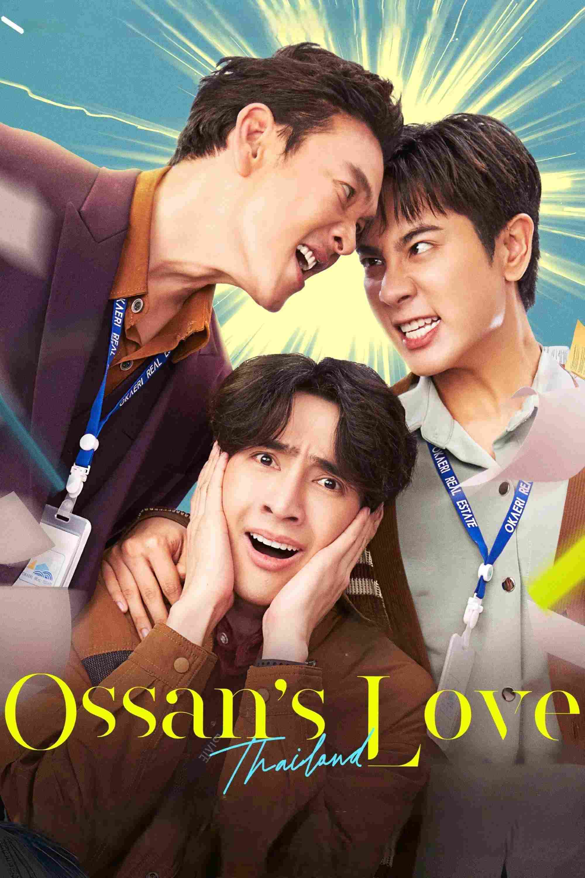 Poster chính thức của phim Phim Tâm Lý "Tình Yêu Ông Chú" (Ossan's Love Thailand - 2025), với sự tham gia của diễn viên Pirapat Watthanasetsiri và Sahaphap Wongratch.