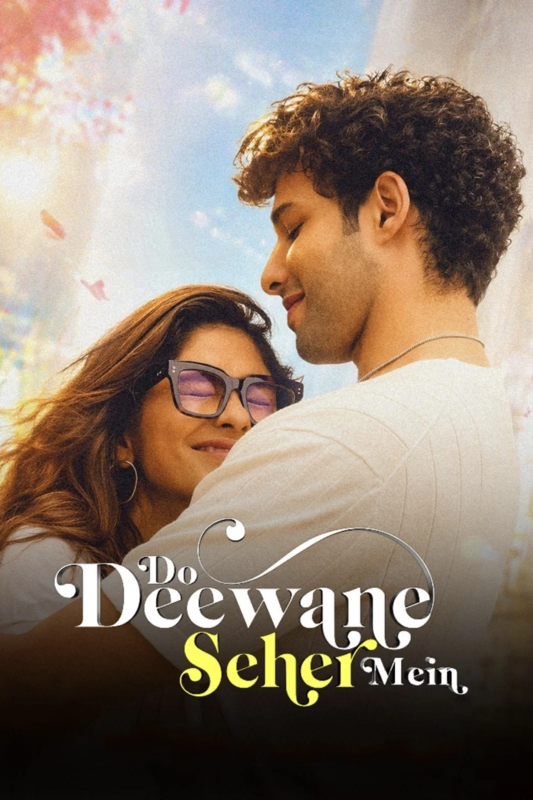 Poster chính thức của phim Phim Tình Cảm, Phim Tâm Lý "Tình Yêu Trong Thành Phố" (Do Deewane Seher Mein - 2026), với sự tham gia của diễn viên Siddhant Chaturvedi và Mrunal Thakur.