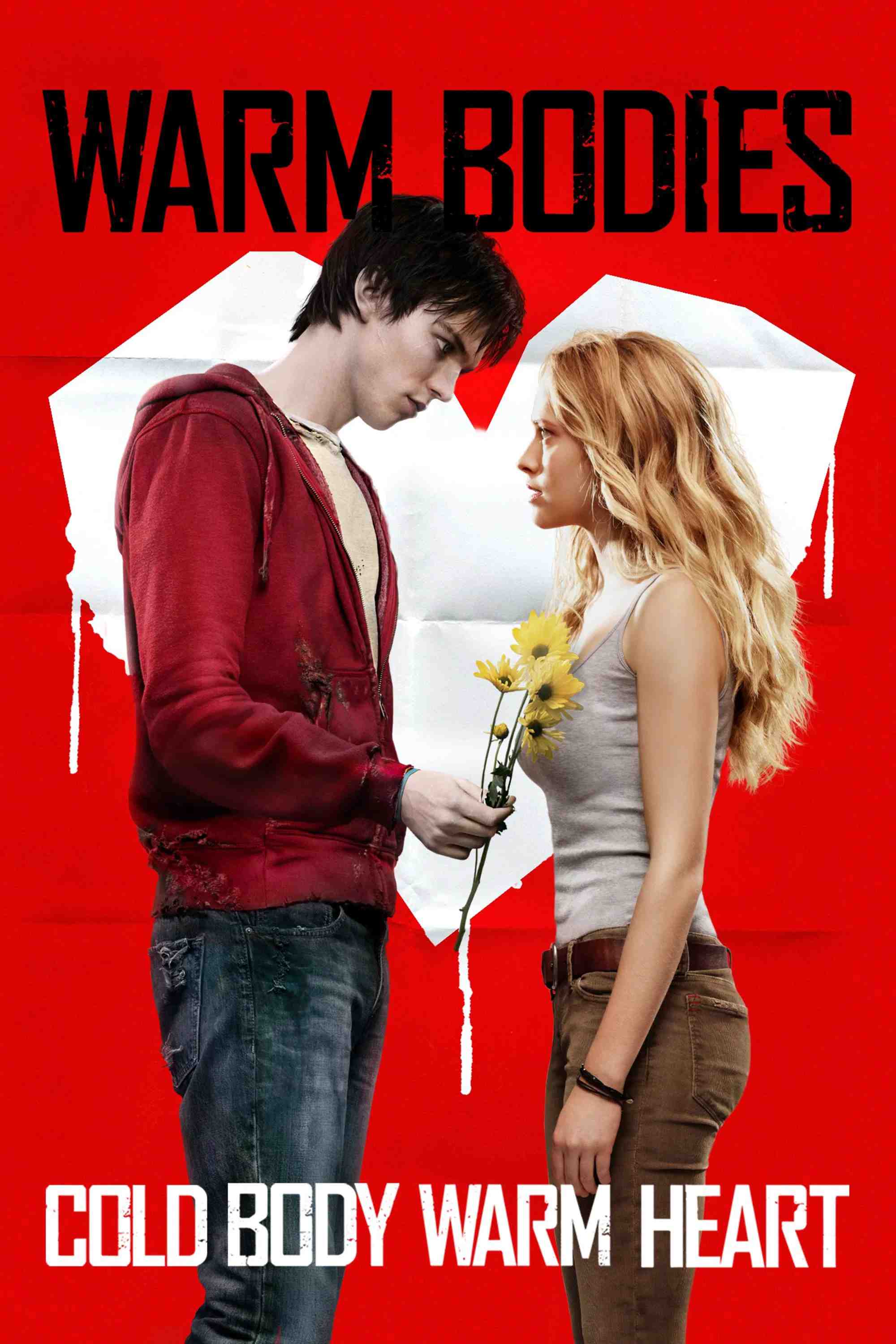 Poster chính thức của phim Phim Kinh Dị, Phim Hài "Tình Yêu Zombie" (Warm Bodies - 2013), với sự tham gia của diễn viên Nicholas Hoult và Teresa Palmer.