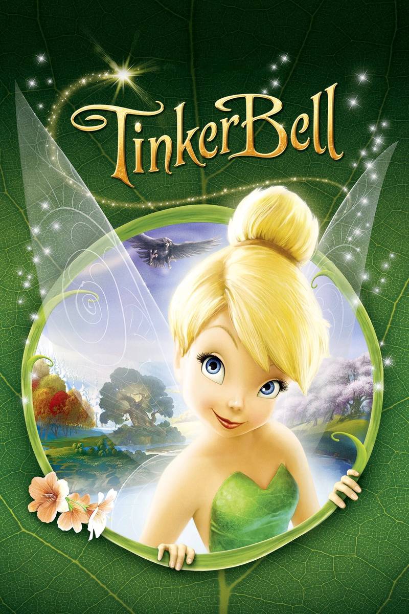 Poster chính thức của phim Phim Hoạt Hình, Phim Gia Đình "Tinker Bell - Cô Tiên Giúp Ích" (Tinker Bell - 2008), với sự tham gia của diễn viên Mae Whitman và Kristin Chenoweth.