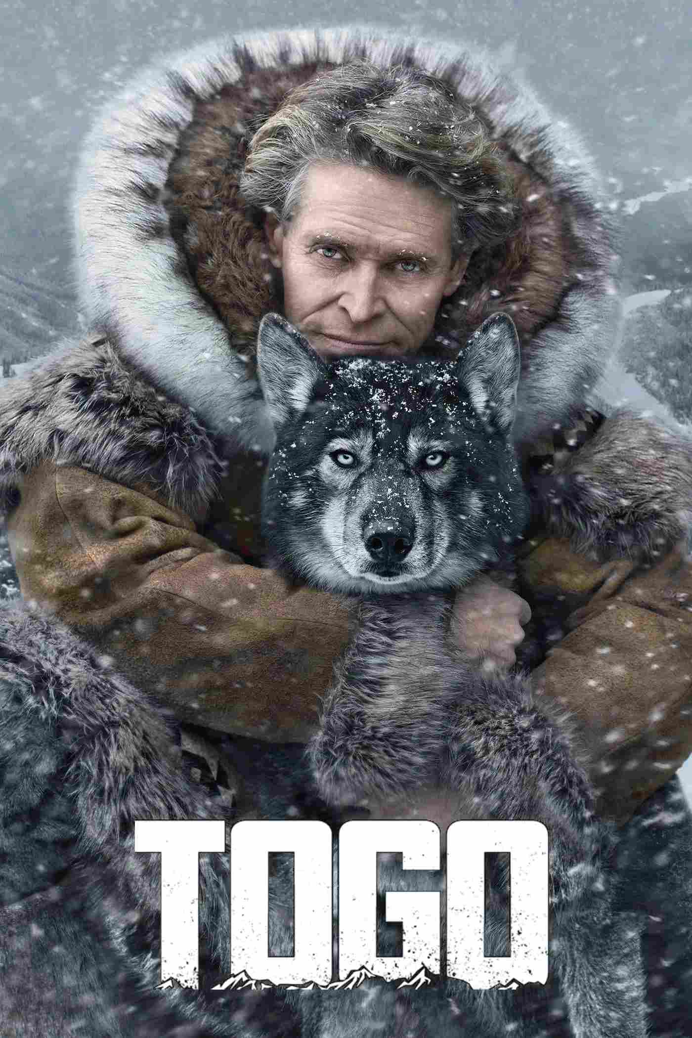 Poster chính thức của phim Phim Phiêu Lưu, Phim Gia Đình "Togo" (Togo - 2019), với sự tham gia của diễn viên Willem Dafoe và Julianne Nicholson.