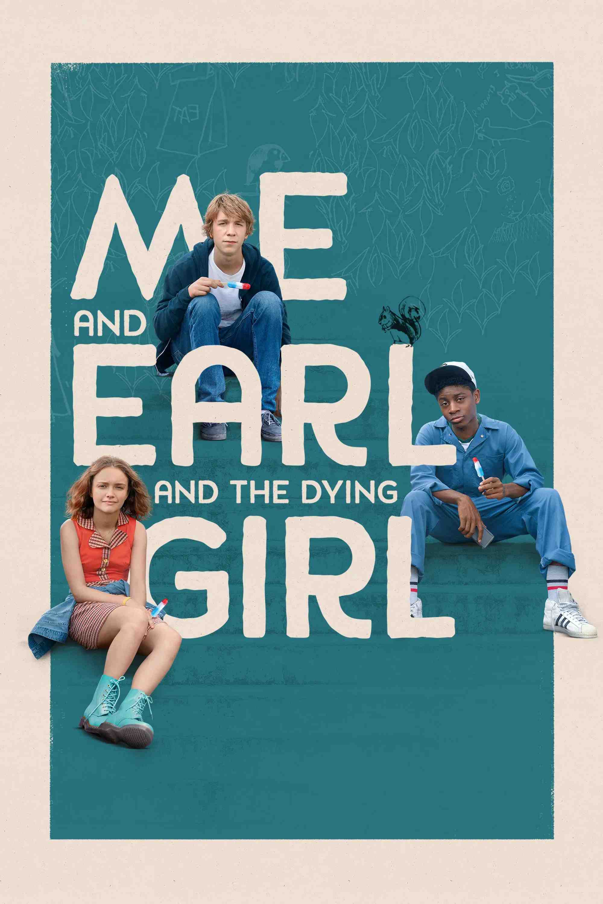 Poster chính thức của phim Phim Tâm Lý, Phim Hài "Tôi, Earl Và Cô Bạn Hấp Hối" (Me and Earl and the Dying Girl - 2015), với sự tham gia của diễn viên Olivia Cooke và Thomas Mann.