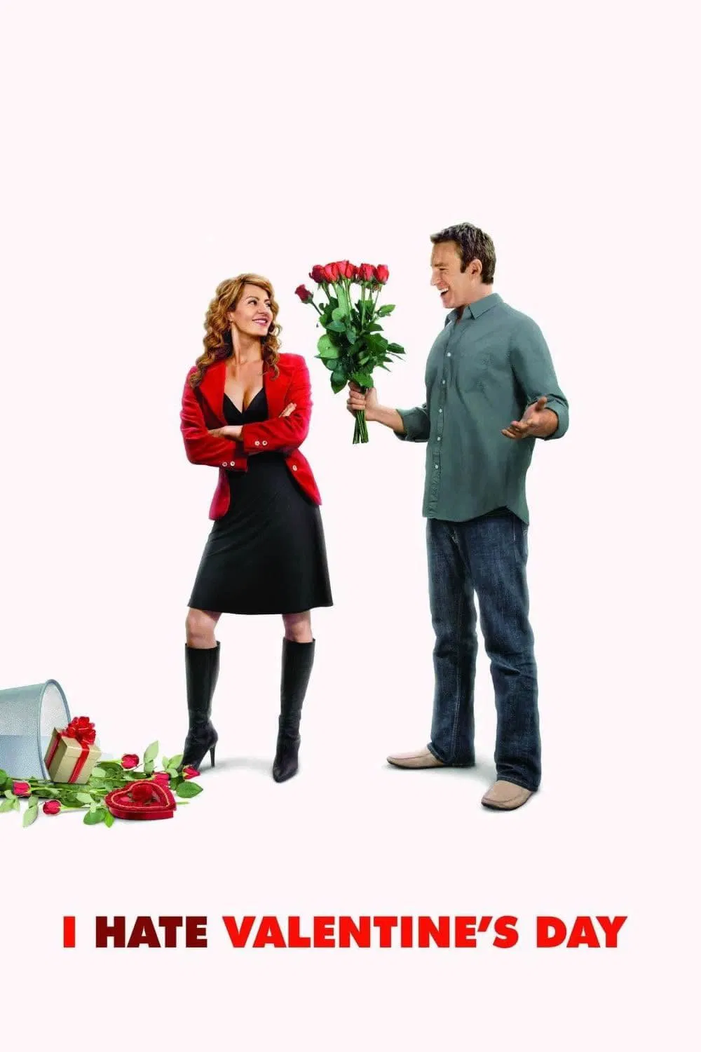 Poster chính thức của phim Phim Hài, Phim Tình Cảm "Tôi Ghét Ngày Lễ Tình Nhân" (I Hate Valentine's Day - 2009), với sự tham gia của diễn viên Nia Vardalos và John Corbett.