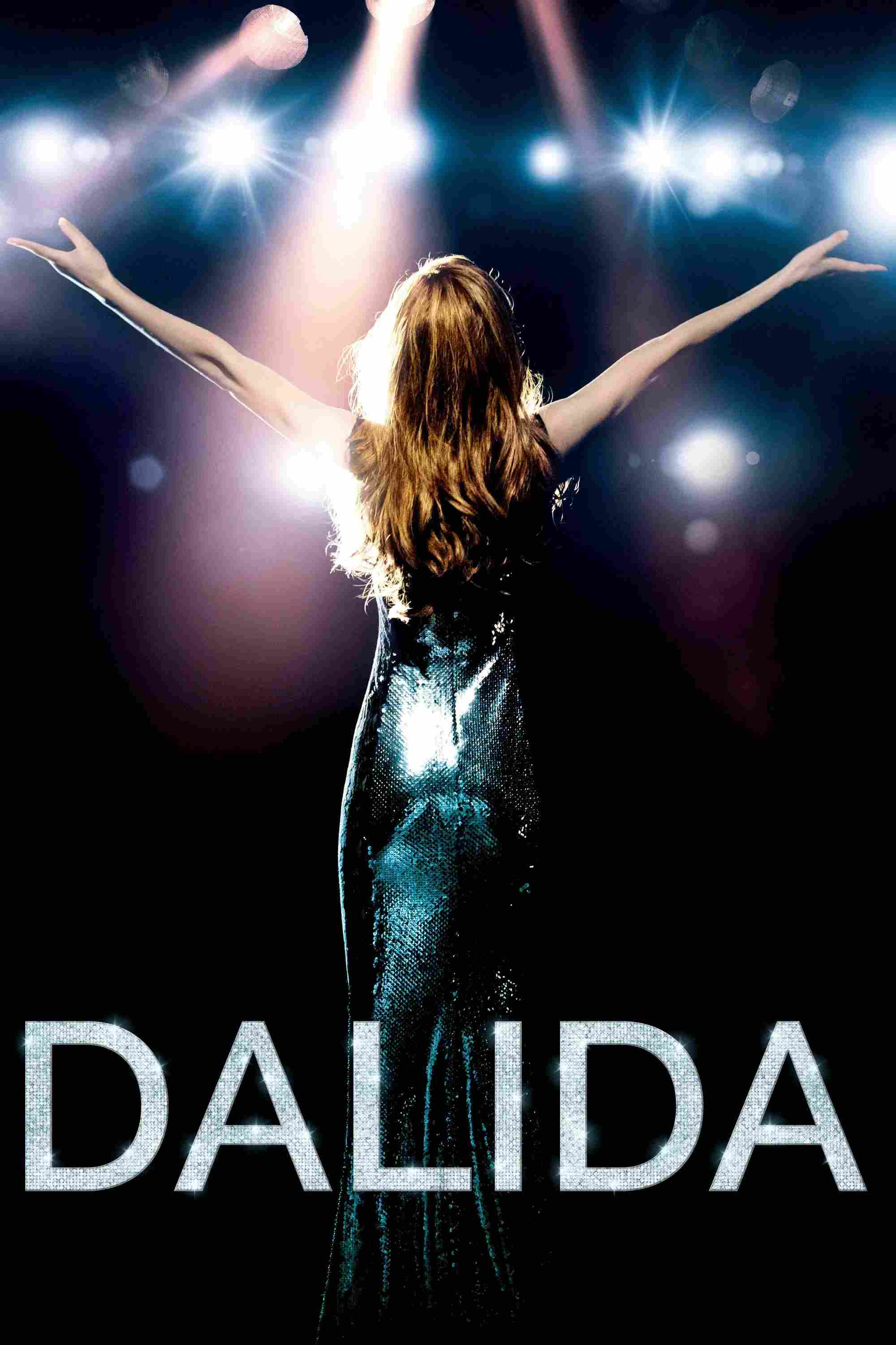 Poster chính thức của phim Phim Ca Nhạc, Phim Tâm Lý "Tôi Là Dalida" (Dalida - 2017), với sự tham gia của diễn viên Sveva Alviti và Riccardo Scamarcio.