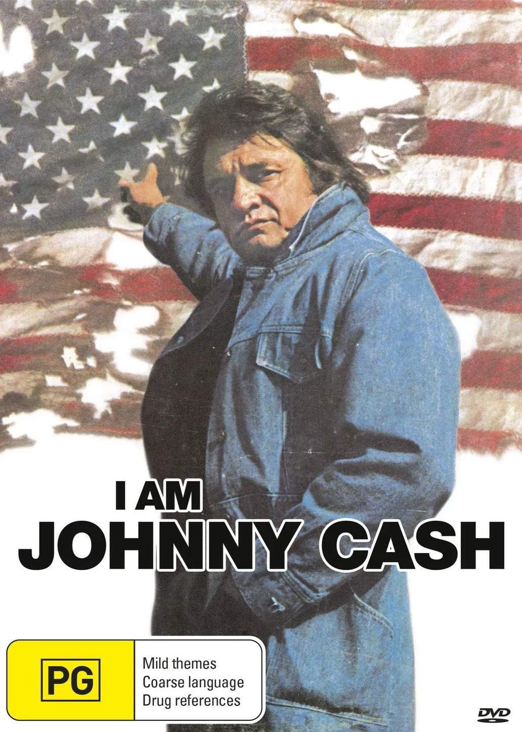 Poster chính thức của phim Phim Tài Liệu, Phim Ca Nhạc "Tôi Là Johnny Cash" (I Am Johnny Cash - 2015), với sự tham gia của diễn viên Johnny Cash và Rosanne Cash.