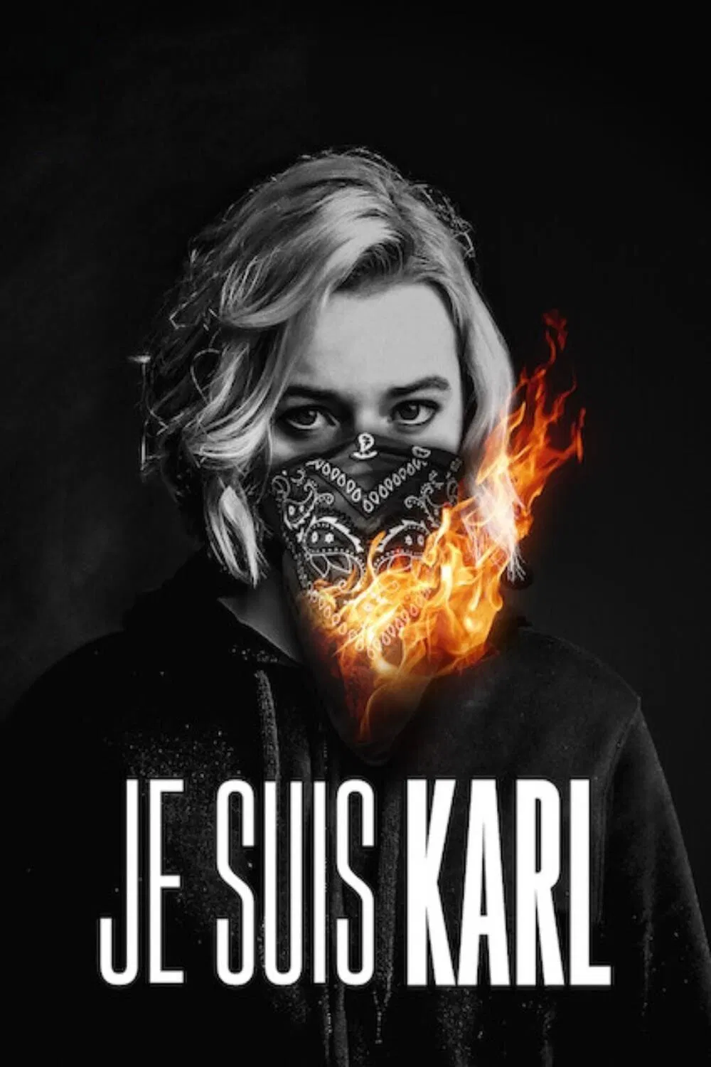 Poster chính thức của phim Phim Tâm Lý, Phim Giật Gân "Tôi Là Karl" (Je suis Karl - 2021), với sự tham gia của diễn viên Luna Wedler và Jannis Niewöhner.