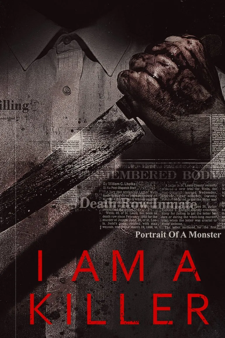 Poster chính thức của phim Phim Tài Liệu, Phim Hình Sự "TÔI LÀ KẺ SÁT NHÂN" (I AM A KILLER - 2018).