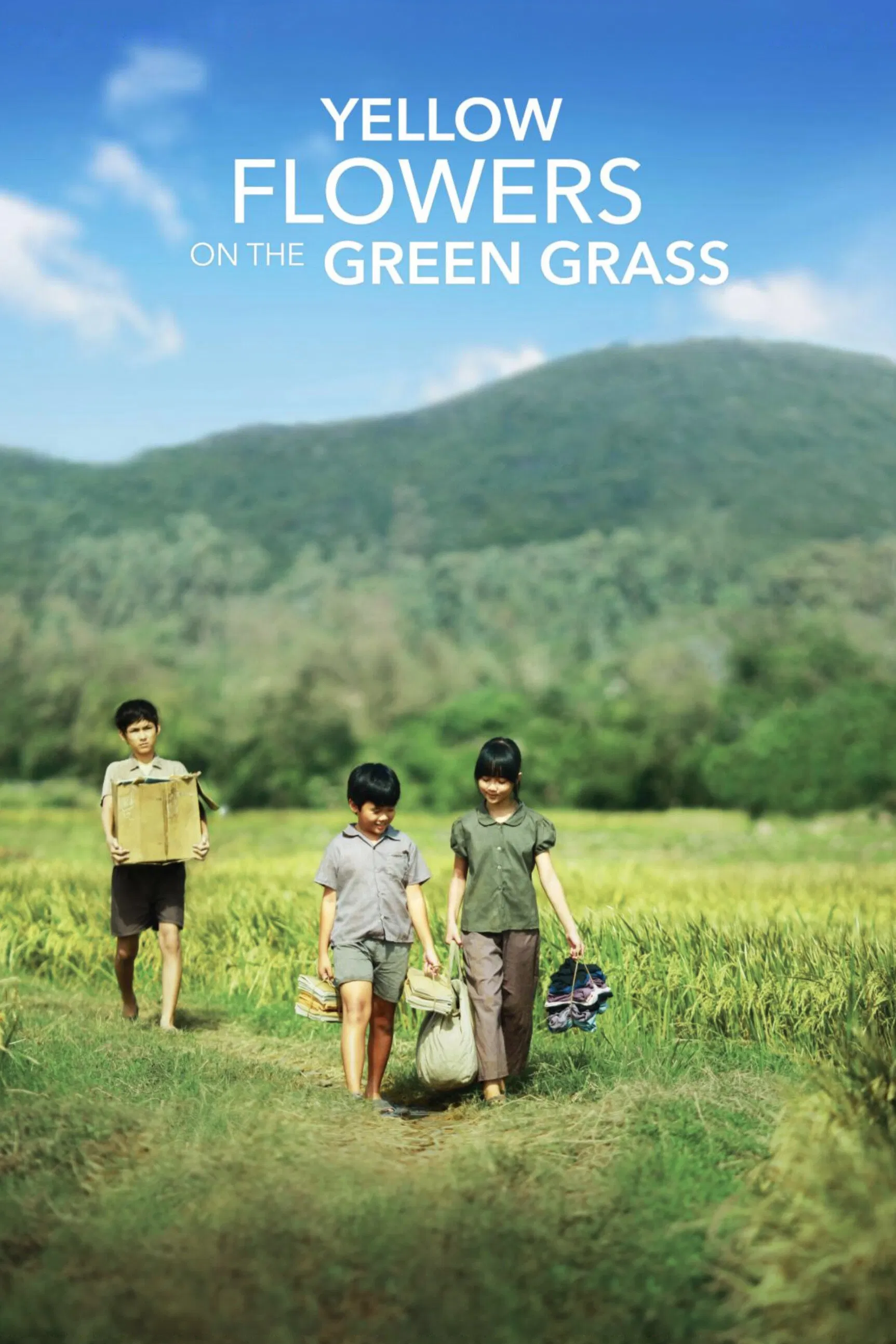 Poster chính thức của phim Phim Tâm Lý "Tôi Thấy Hoa Vàng Trên Cỏ Xanh" (Yellow Flowers On the Green Grass - 2015), với sự tham gia của diễn viên Thịnh Vinh và Trọng Khang.