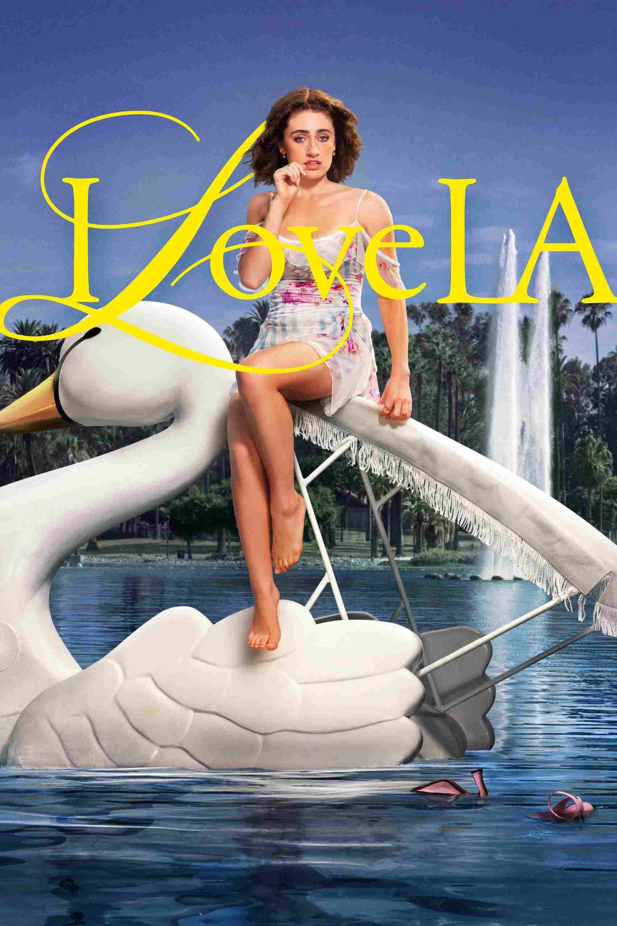 Poster chính thức của phim Phim Hài "Tôi Yêu Los Angeles" (I Love LA - 2025), với sự tham gia của diễn viên Rachel Sennott và Odessa A'zion.