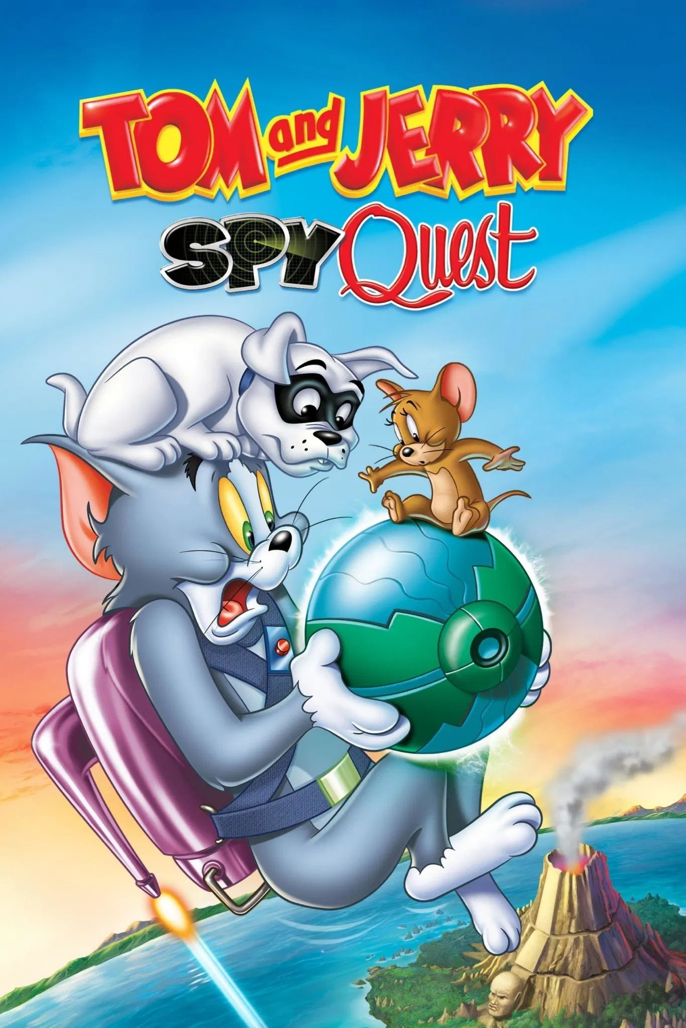Poster chính thức của phim Phim Hoạt Hình, Phim Hài "Tom and Jerry: Nhiệm Vụ Điệp Viên" (Tom and Jerry: Spy Quest - 2015), với sự tham gia của diễn viên James Hong và Grey DeLisle.