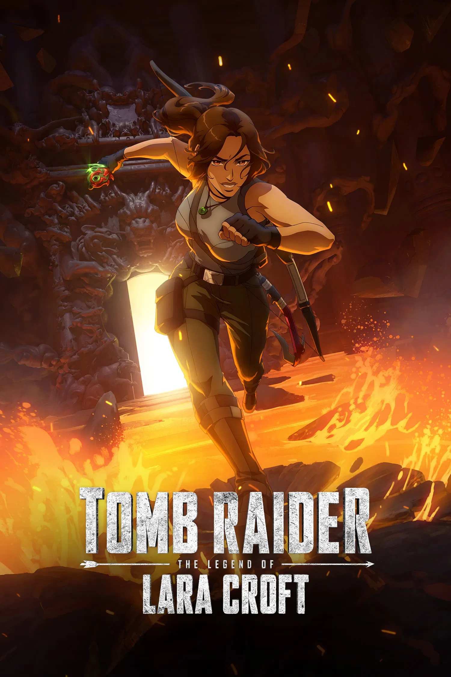 Poster chính thức của phim Phim Hành Động & Phiêu Lưu, Phim Hoạt Hình "Tomb Raider: Huyền thoại Lara Croft (Phần 2)" (Tomb Raider: The Legend of Lara Croft - 2024), với sự tham gia của diễn viên Hayley Atwell và Allen Maldonado.