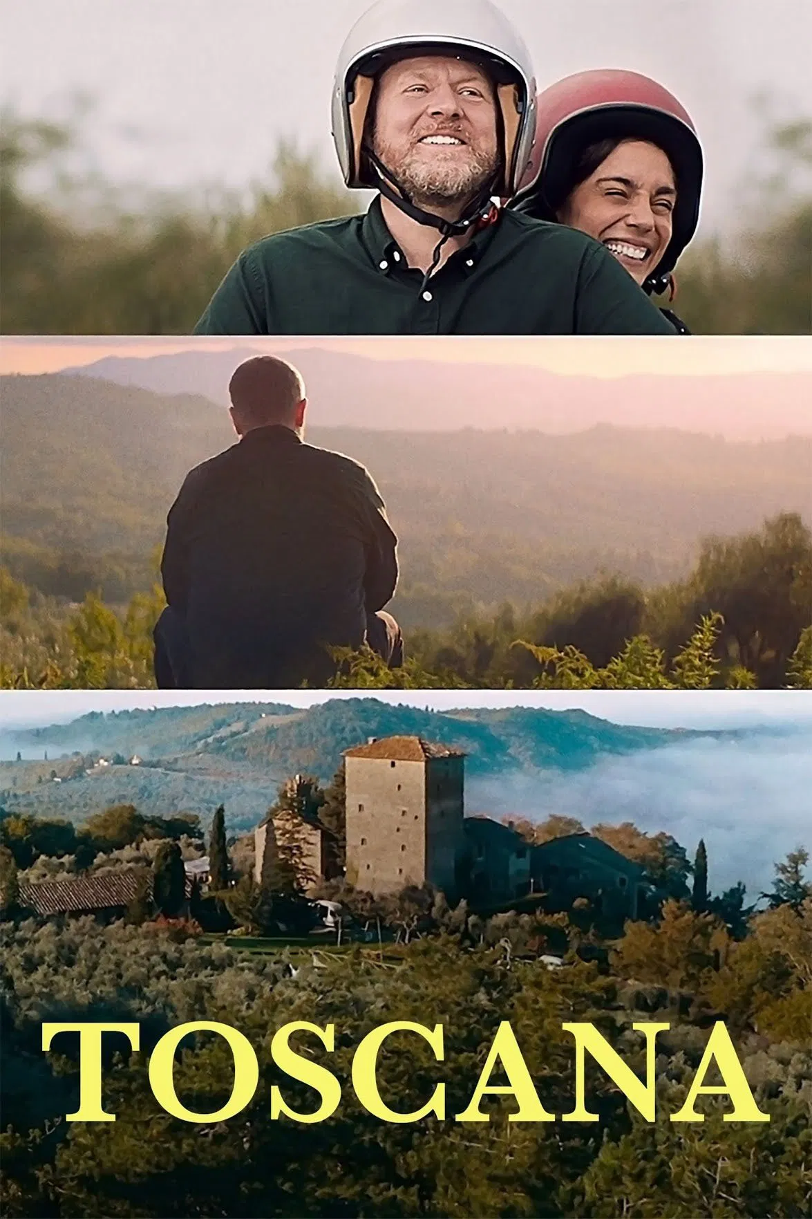 Poster chính thức của phim Phim Hài, Phim Tình Cảm "Toscana" (Toscana - 2022), với sự tham gia của diễn viên Anders Matthesen và Cristiana Dell'Anna.