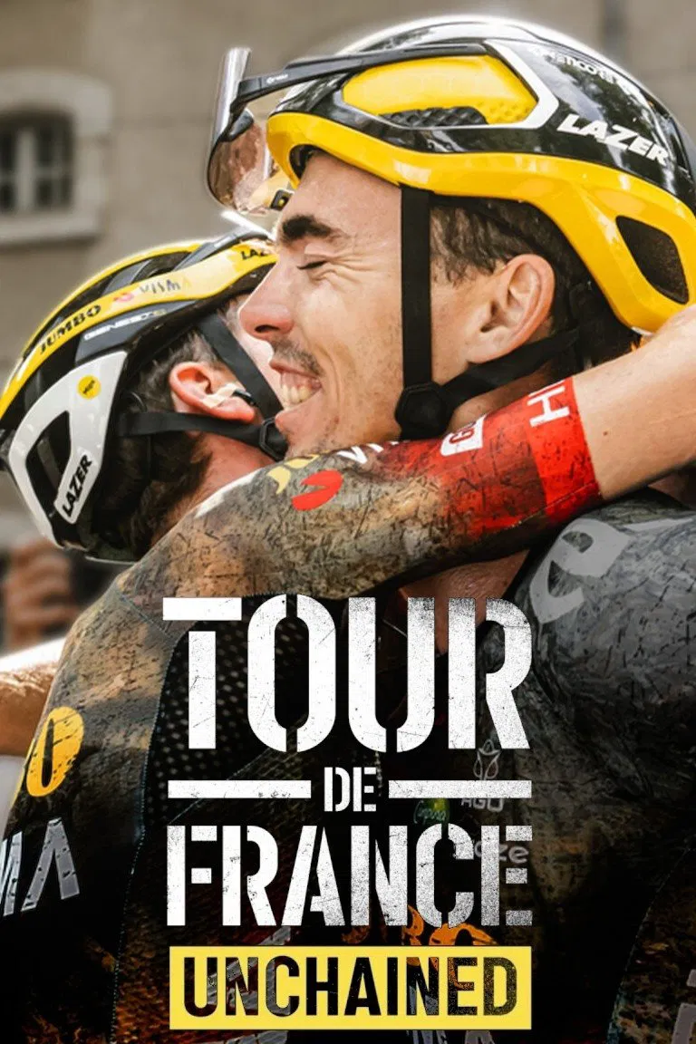 Poster chính thức của phim Phim Tài Liệu "Tour De France: Trên Từng Dặm Đường (Phần 2)" (Tour de France: Unchained - 2023), với sự tham gia của diễn viên Jonathan Vaughters.