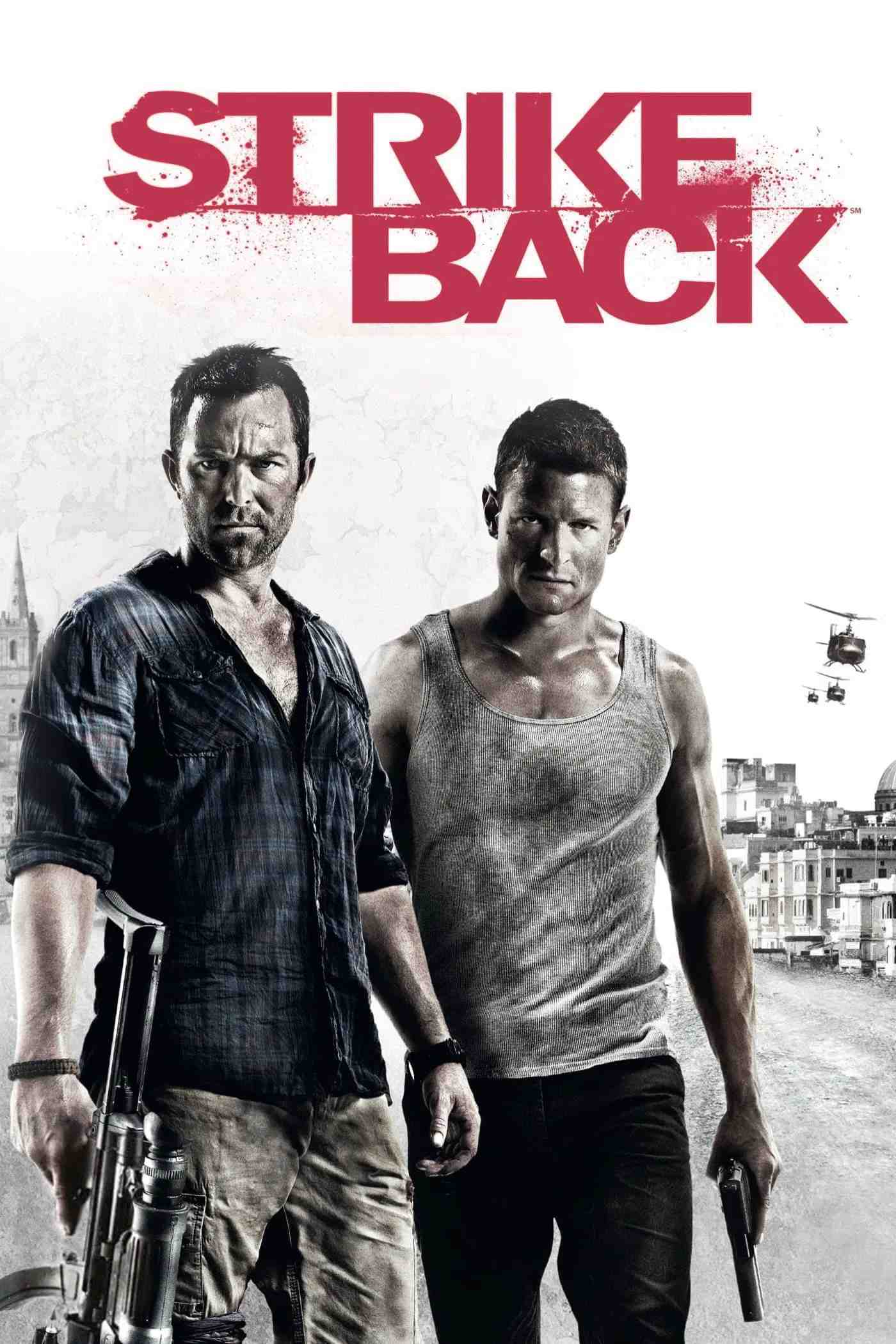 Poster chính thức của phim Phim Tâm Lý, Phim Hành Động & Phiêu Lưu "Trả Đũa (Phần 6)" (Strike Back - 2010), với sự tham gia của diễn viên Warren Brown và Daniel MacPherson.