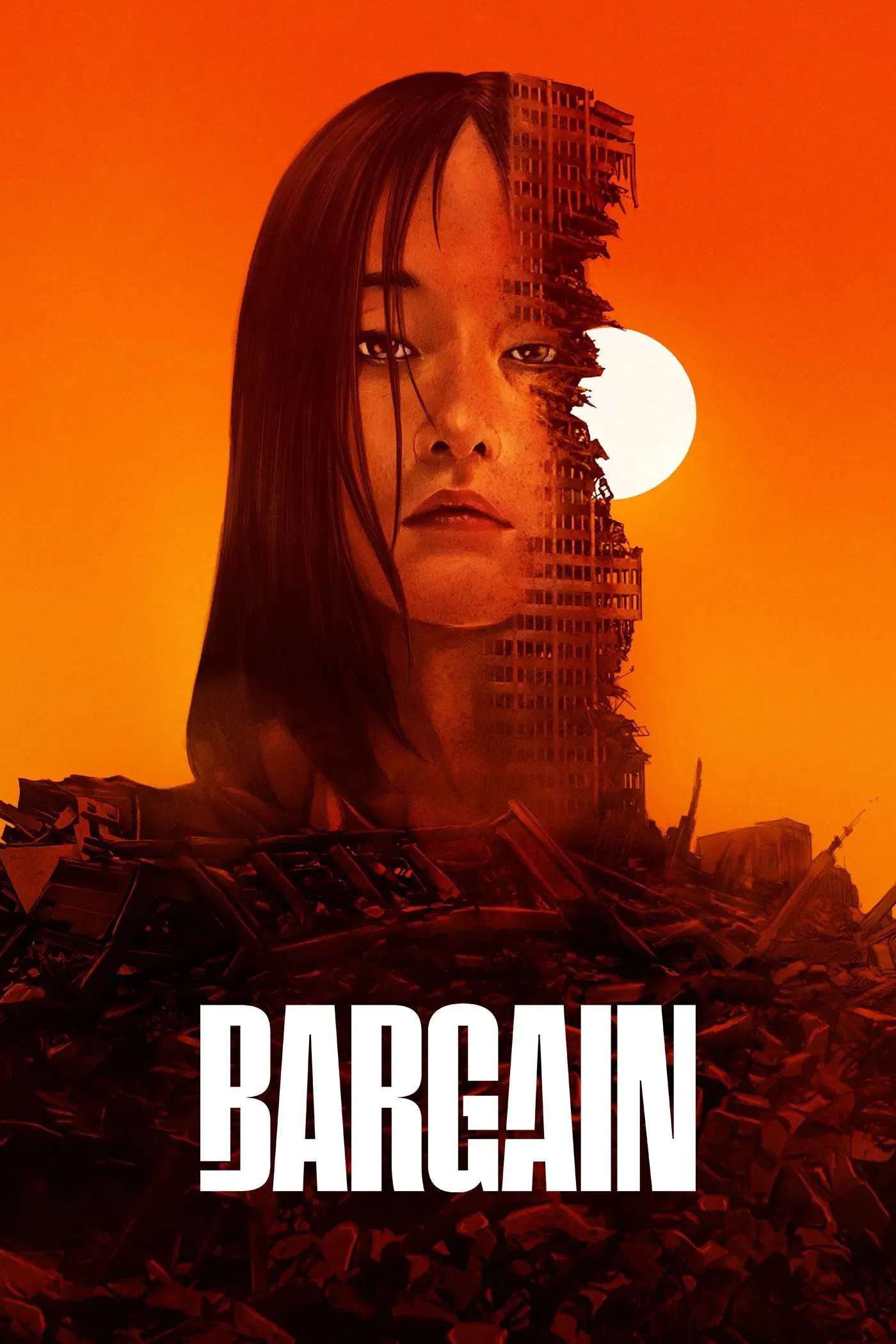 Poster chính thức của phim Phim Tâm Lý, Phim Hình Sự "Trả Giá" (Bargain - 2022), với sự tham gia của diễn viên Jun Jong-seo và Jin Sun-kyu.