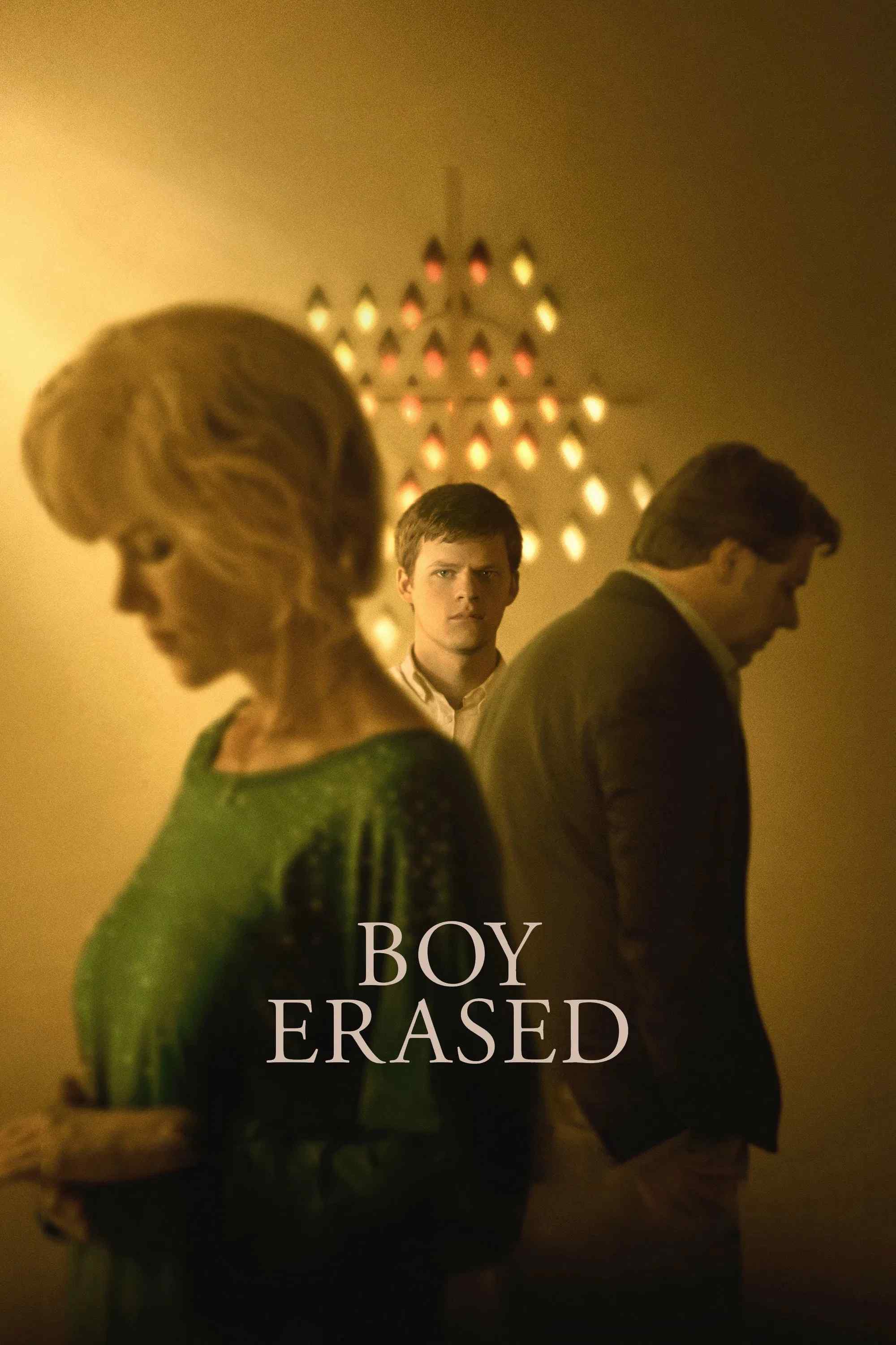 Poster chính thức của phim Phim Tâm Lý "Trại Chữa Đồng Tính" (Boy Erased - 2018), với sự tham gia của diễn viên Lucas Hedges và Nicole Kidman.