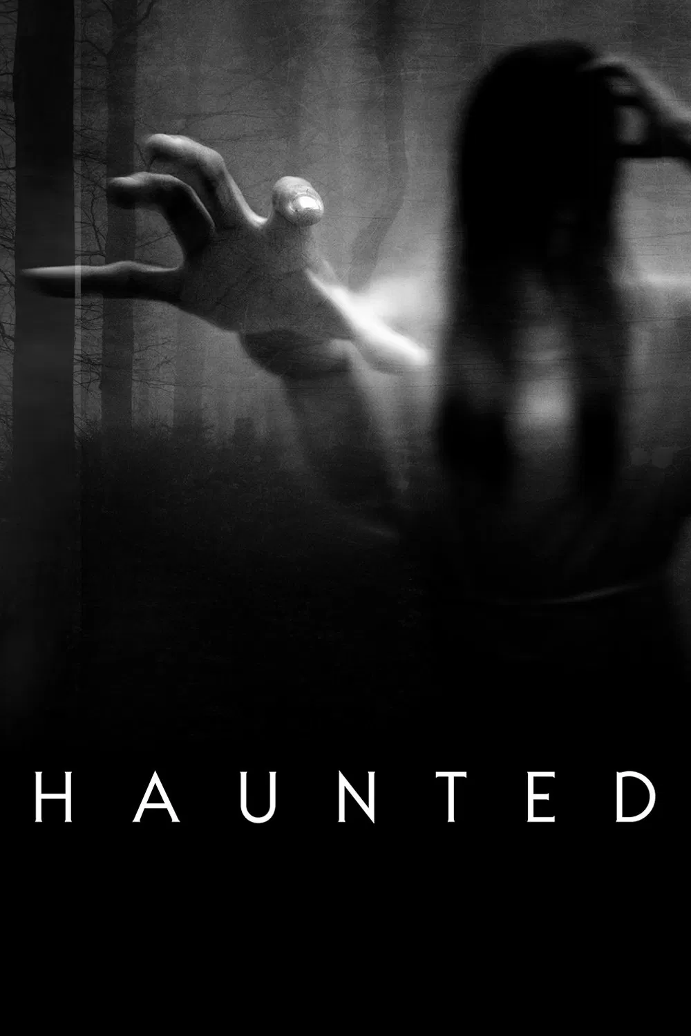 Poster chính thức của phim Phim Tài Liệu "Trải nghiệm ma quái (Phần 2)" (Haunted - 2018), với sự tham gia của diễn viên Michael Pitthan và Abigail Rice.