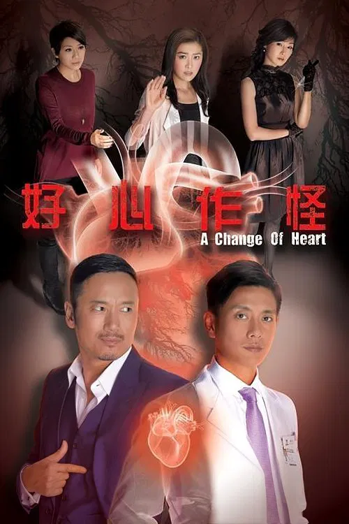 Poster chính thức của phim Phim Tâm Lý "Trái Tim Hoàn Thiện" (A Change of Heart - 2013), với sự tham gia của diễn viên Miêu Kiều Vỹ và Huỳnh Tông Trạch.