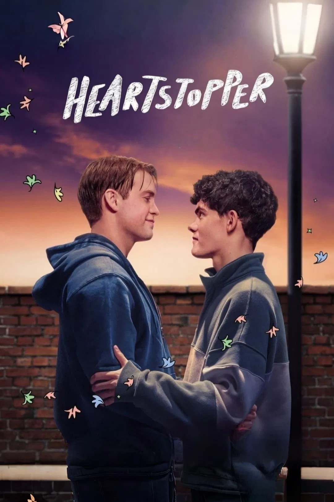 Poster chính thức của phim Phim Tâm Lý "Trái Tim Ngừng Nhịp (Phần 3)" (Heartstopper - 2022), với sự tham gia của diễn viên Joe Locke và Kit Connor.