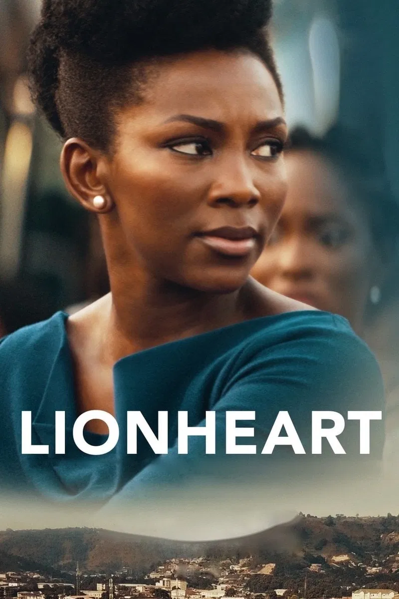 Poster chính thức của phim Phim Tâm Lý, Phim Hài "Trái Tim Sư Tử" (Lionheart - 2018), với sự tham gia của diễn viên Genevieve Nnaji và Nkem Owoh.
