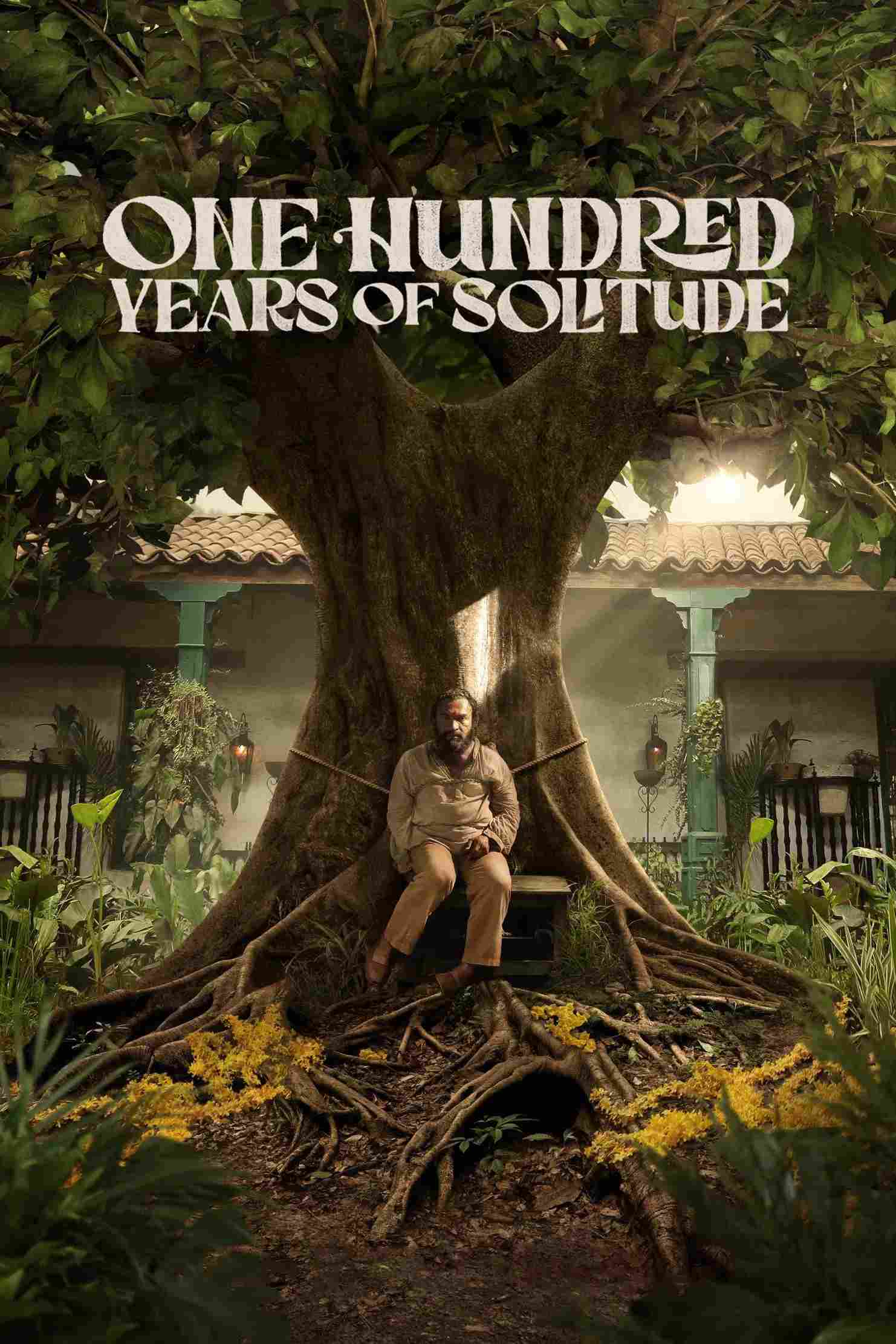 Poster chính thức của phim Phim Tâm Lý, Phim Viễn Tưởng & Giả Tưởng "Trăm Năm Cô Đơn" (One Hundred Years of Solitude - 2024), với sự tham gia của diễn viên Claudio Cataño và Gino Montesinos.