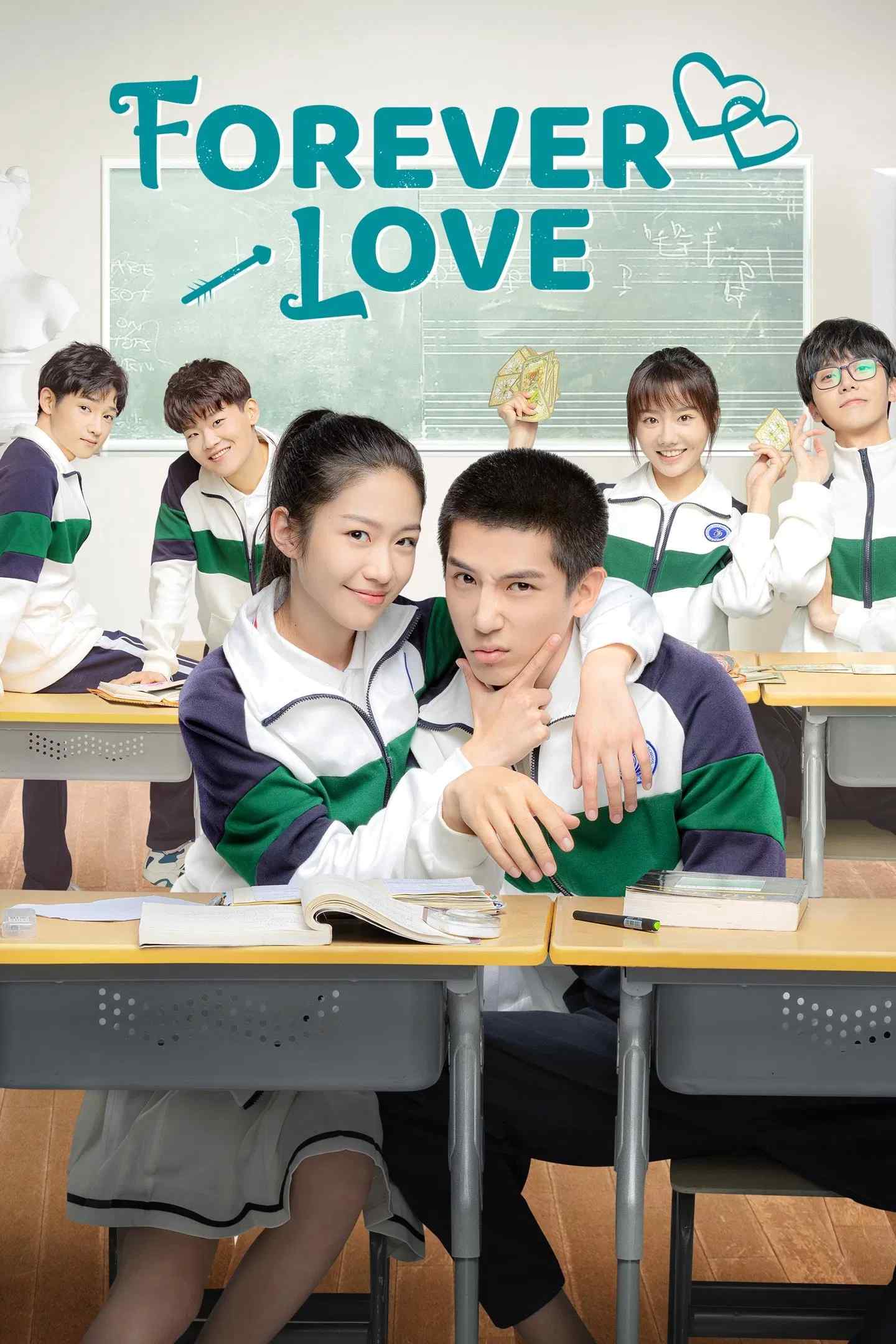 Poster chính thức của phim Phim Tâm Lý, Phim Hài "Trăm Năm Hòa Hợp, Ước Định Một Lời" (Forever Love - 2020), với sự tham gia của diễn viên Vương An Vũ và Hướng Hàm Chi.