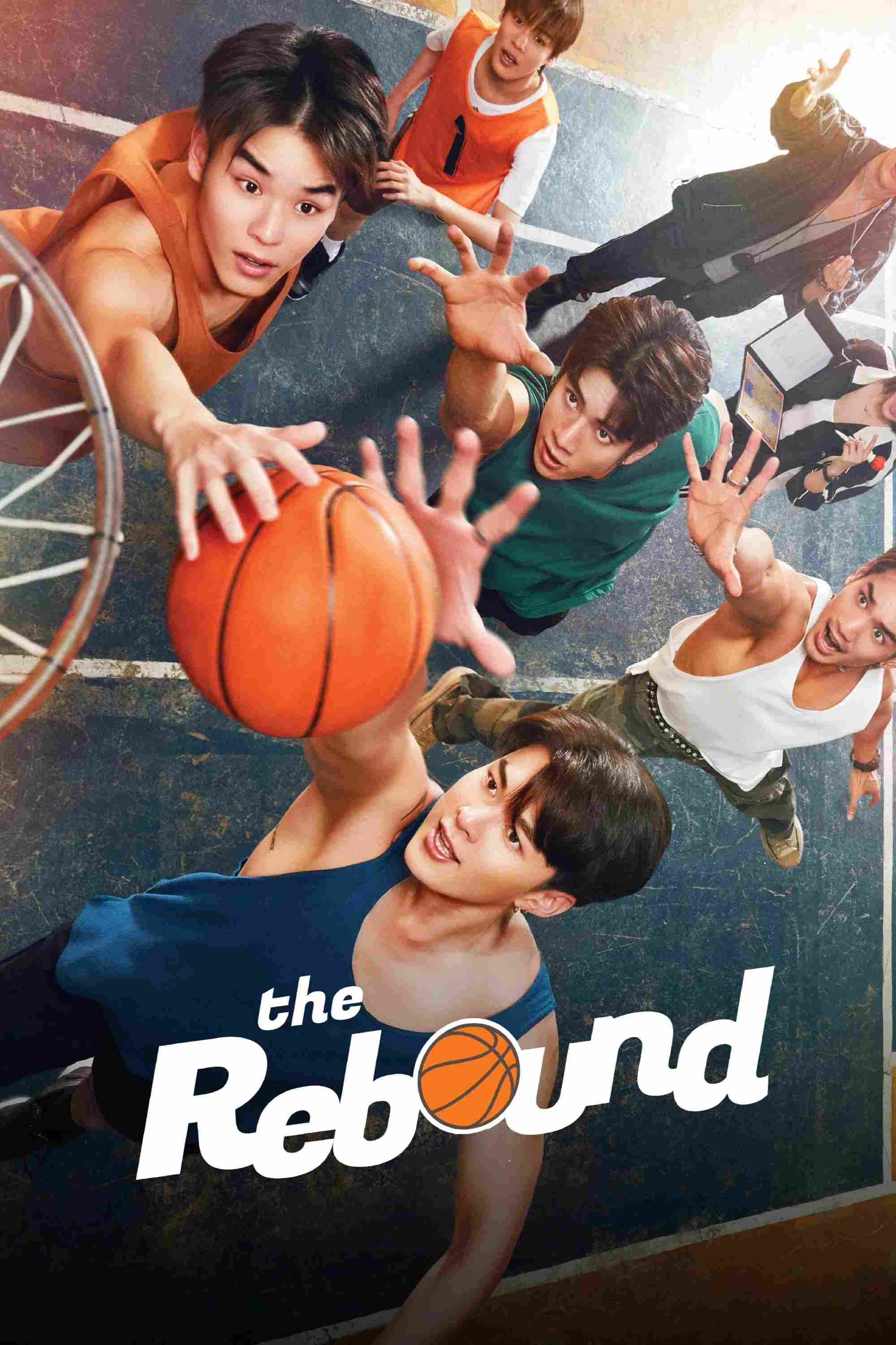 Poster chính thức của phim Phim Tâm Lý "Trận Bóng Này Cho Anh" (The Rebound - 2024), với sự tham gia của diễn viên Nichakoon Khajornborirak và Krittanun Aunchananun.