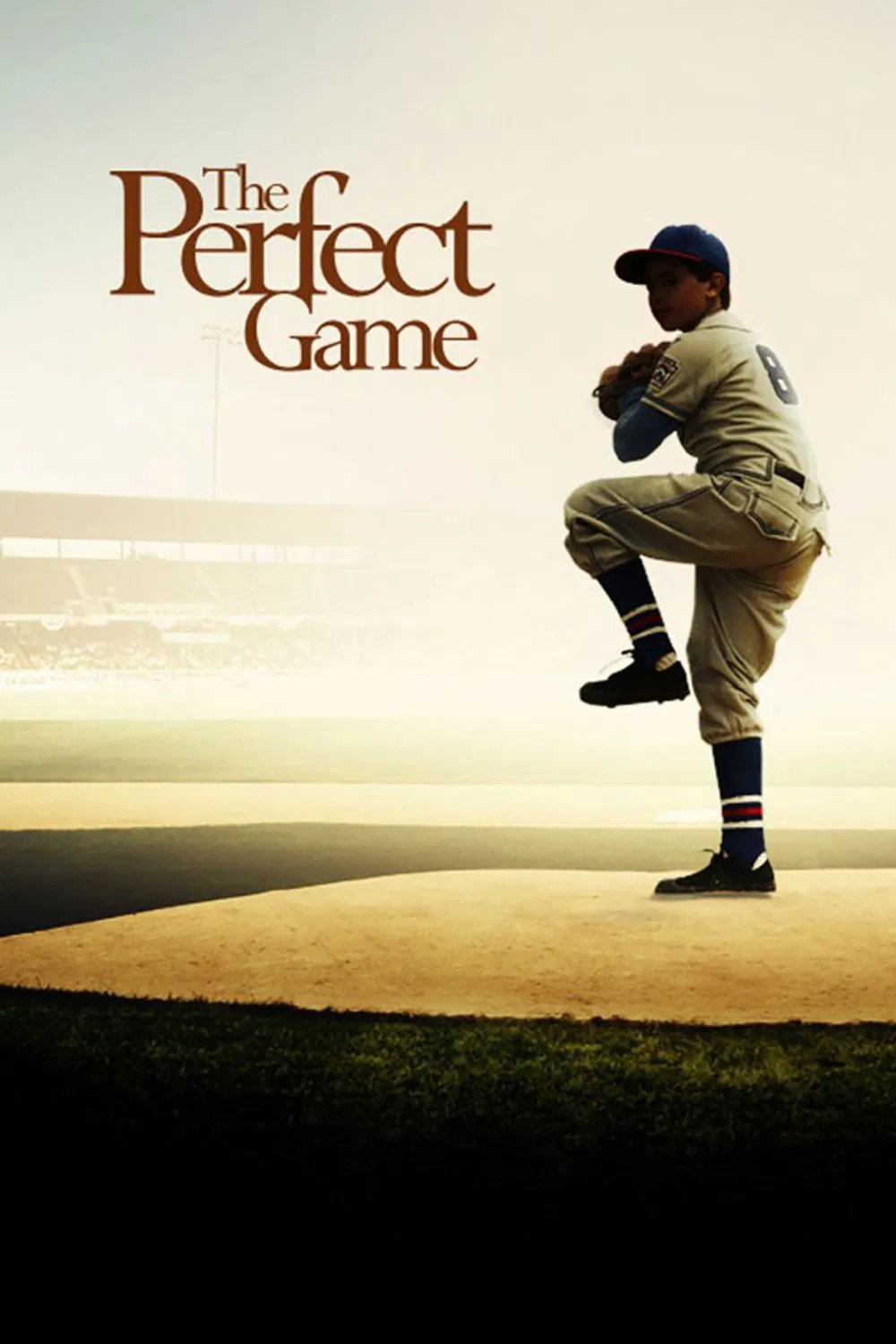 Poster chính thức của phim Phim Tâm Lý, Phim Gia Đình "Trận Bóng Tuyệt Vời" (The Perfect Game - 2009), với sự tham gia của diễn viên Jake T. Austin và Jansen Panettiere.