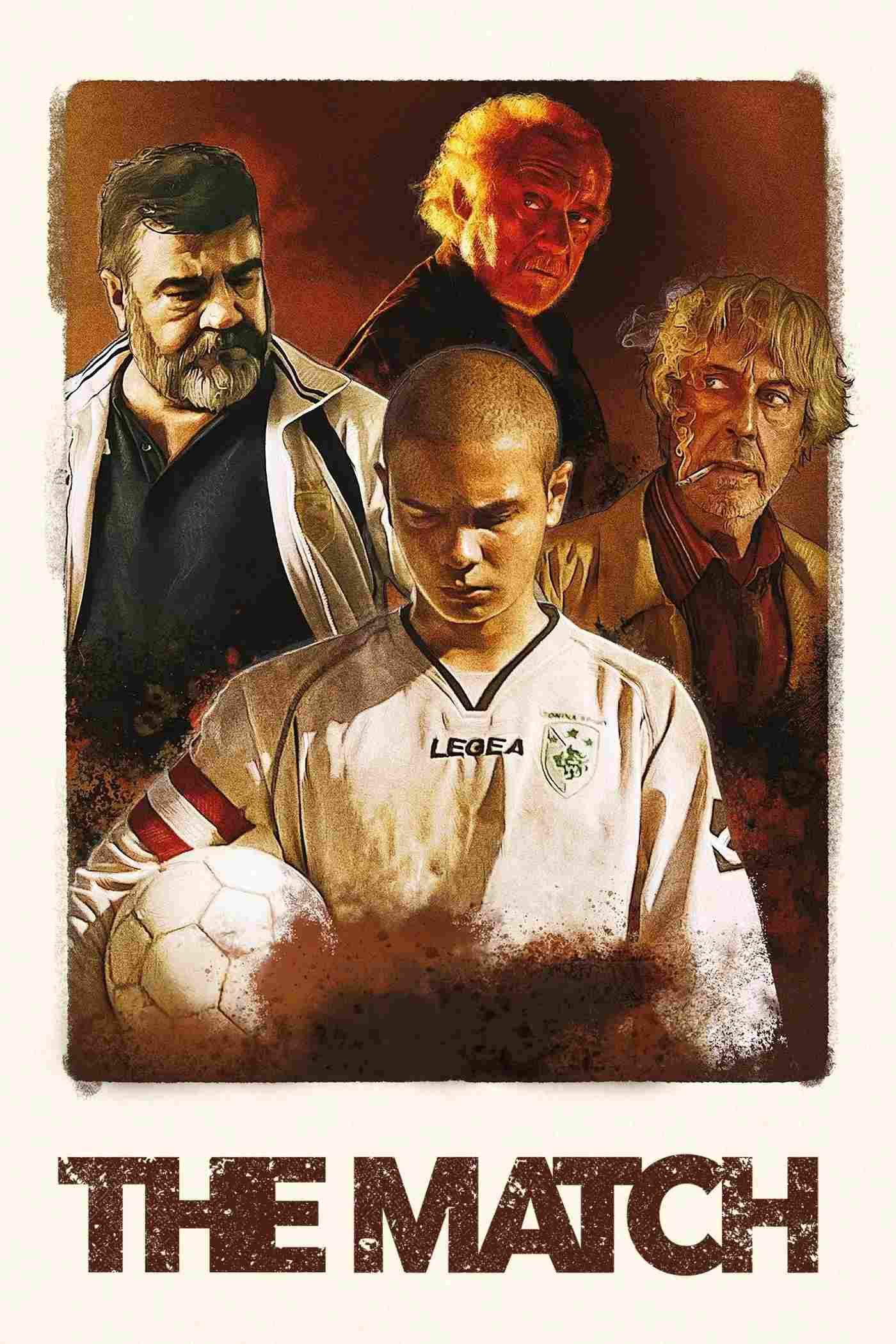 Poster chính thức của phim Phim Tâm Lý "Trận cầu định mệnh" (The Match - 2020), với sự tham gia của diễn viên Francesco Pannofino và Alberto Di Stasio.