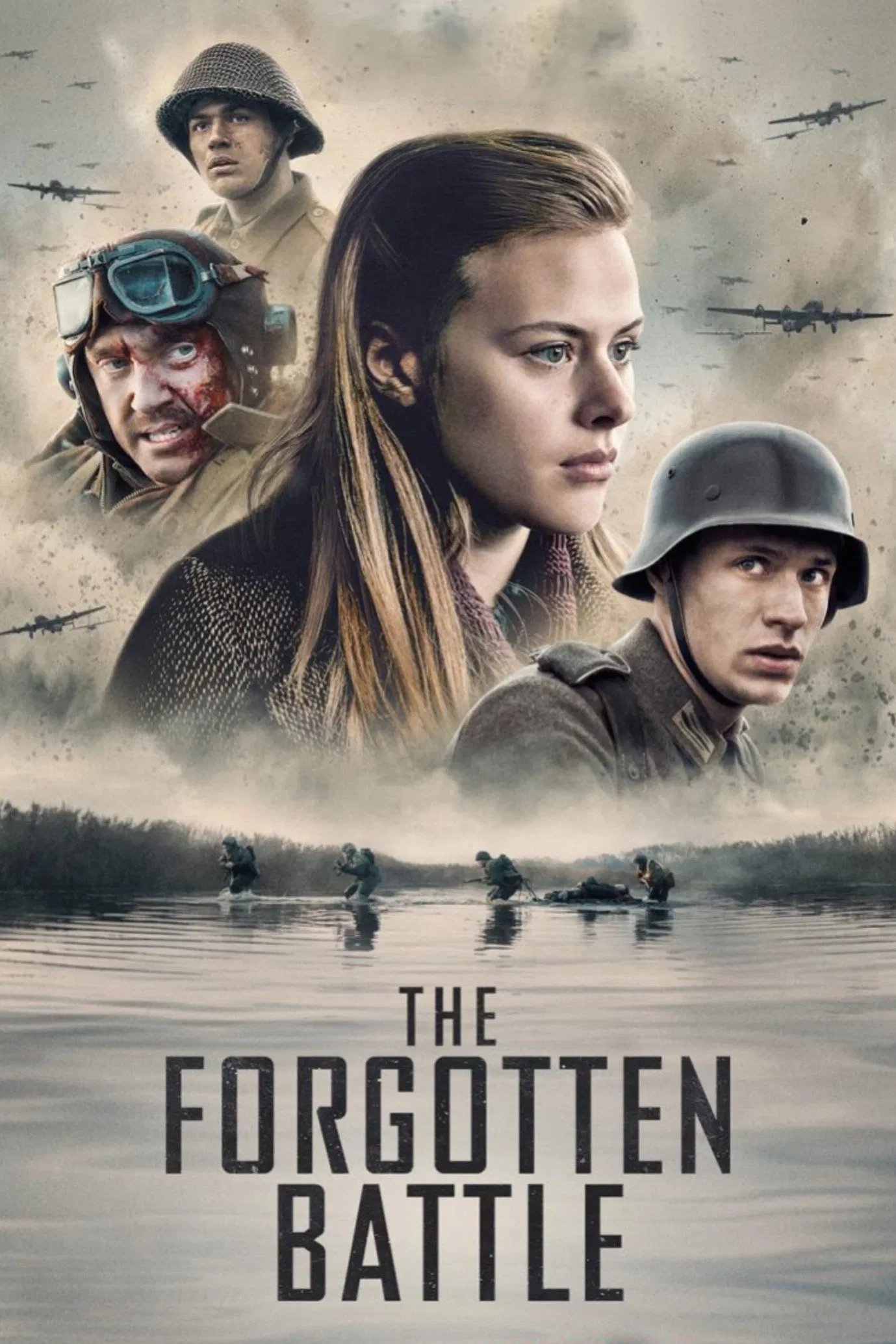 Poster chính thức của phim Phim Hành Động, Phim Chiến Tranh "Trận Chiến Sông Scheldt" (The Forgotten Battle - 2021), với sự tham gia của diễn viên Gijs Blom và Jamie Flatters.