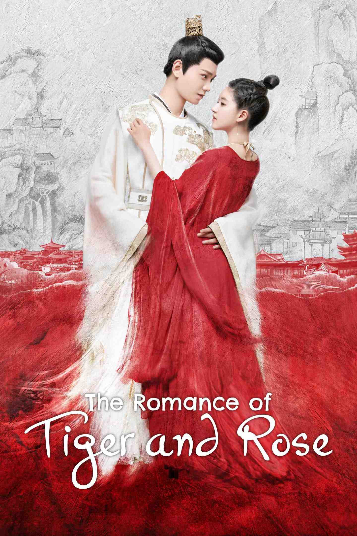 Poster chính thức của phim Phim Hài, Phim Tâm Lý "Trần Thiên Thiên Trong Lời Đồn" (The Romance of Tiger and Rose - 2020), với sự tham gia của diễn viên Triệu Lộ Tư và Đinh Vũ Hề.