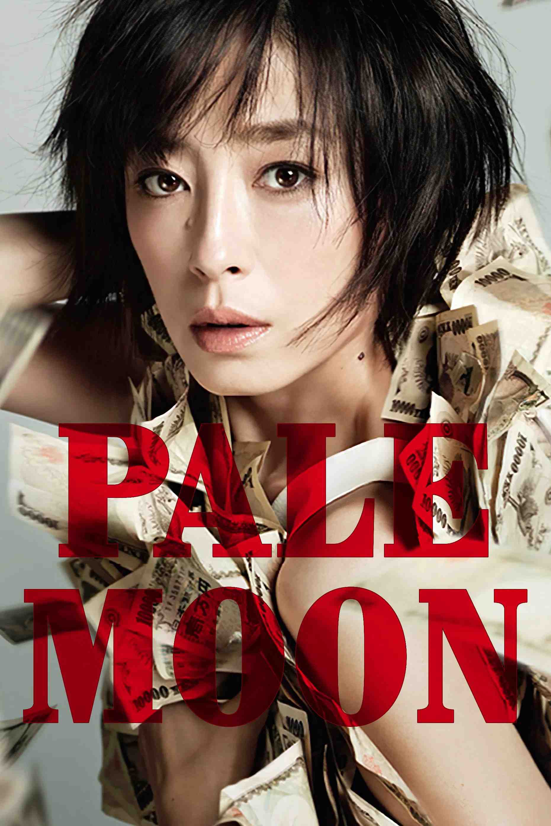Poster chính thức của phim Phim Hình Sự, Phim Tâm Lý "Trăng Mờ" (Pale Moon - 2014), với sự tham gia của diễn viên Rie Miyazawa và Sosuke Ikematsu.