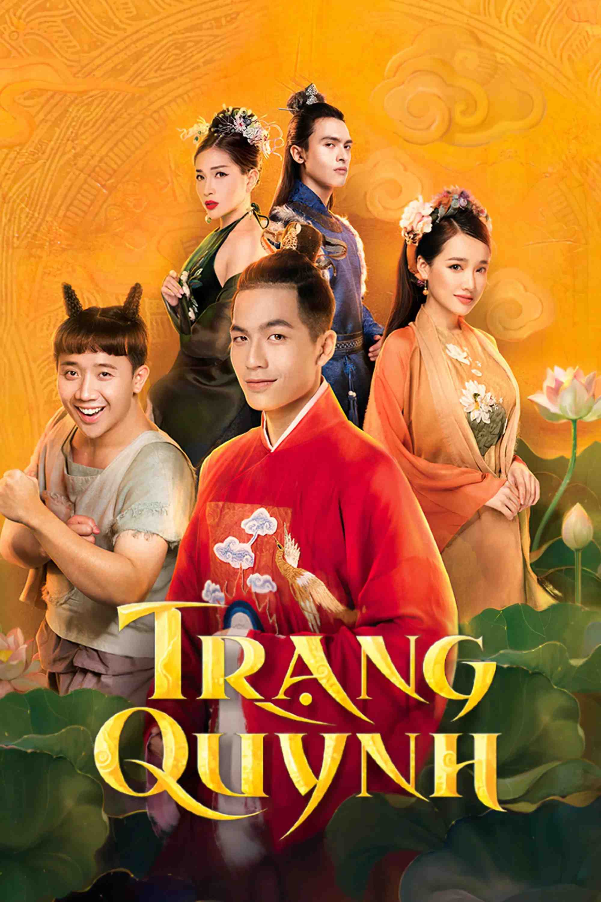 Poster chính thức của phim Phim Hài, Phim Phiêu Lưu "Trạng Quỳnh" (Trạng Quỳnh - 2019), với sự tham gia của diễn viên Quốc Anh và Nhã Phương.