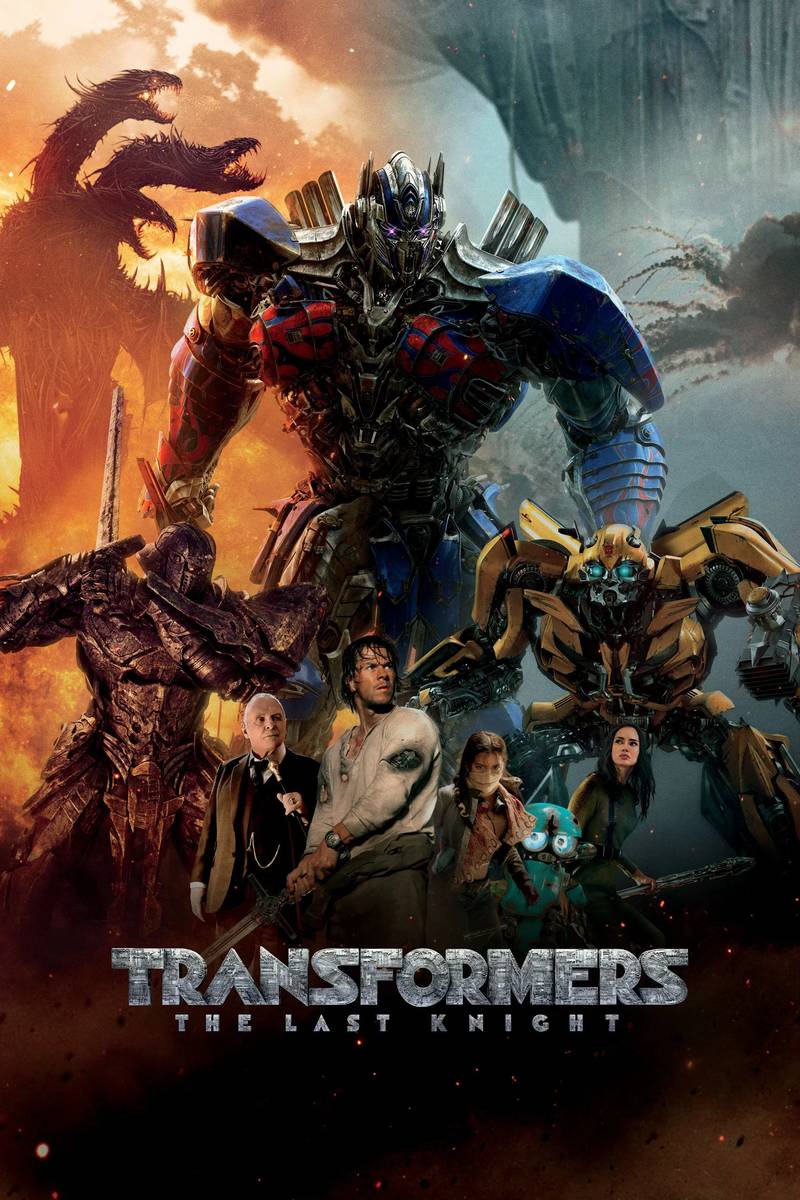 Poster chính thức của phim Phim Hành Động, Phim Phiêu Lưu "Transformers: Chiến Binh Cuối Cùng" (Transformers: The Last Knight - 2017), với sự tham gia của diễn viên Mark Wahlberg và Laura Haddock.