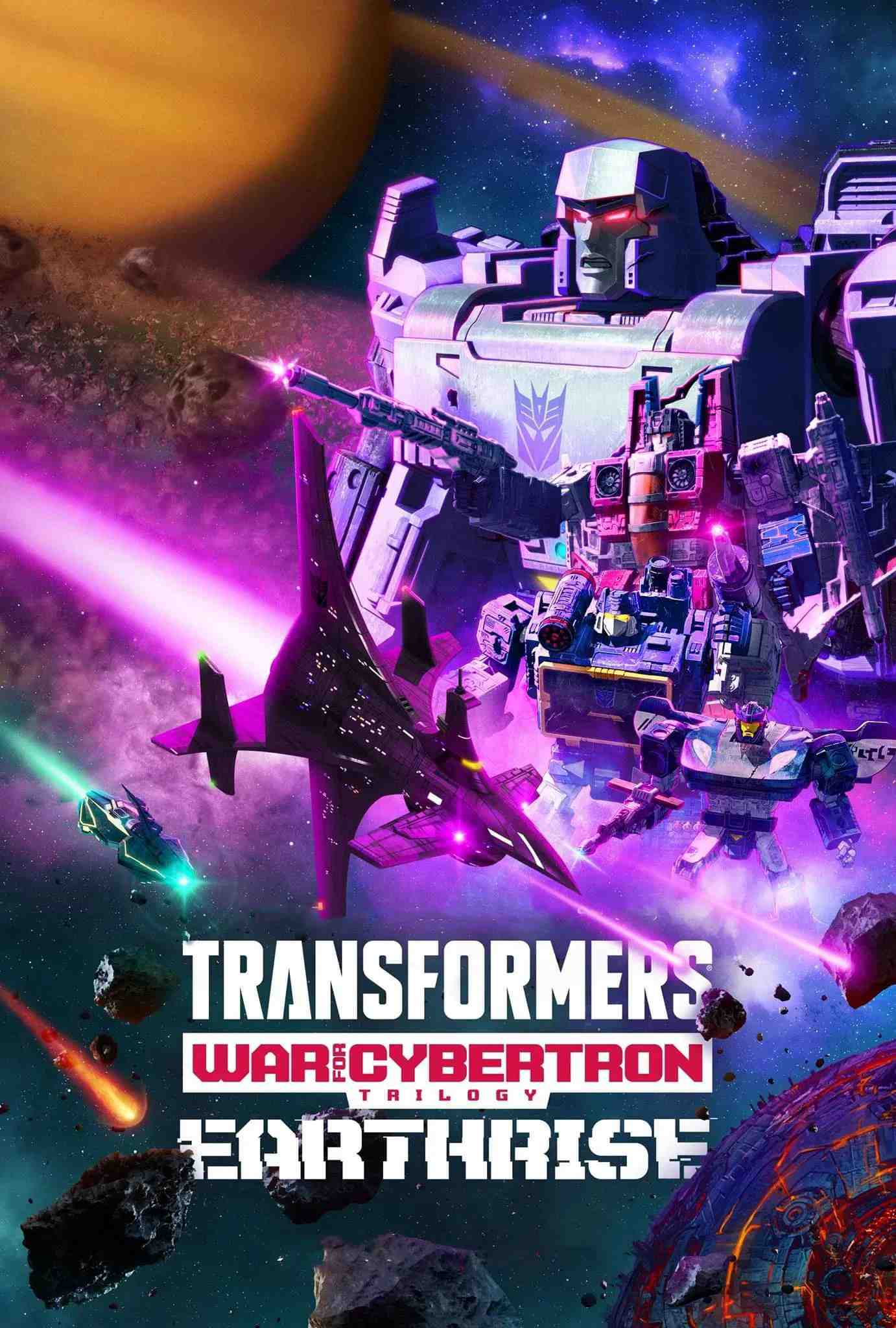 Poster chính thức của phim Phim Hoạt Hình, Phim Hành Động & Phiêu Lưu "Transformers: Chiến tranh Cybertron – Trái đất trỗi dậy" (Transformers: War for Cybertron: Earthrise - 2020), với sự tham gia của diễn viên Jason Marnocha và Jake Foushee.