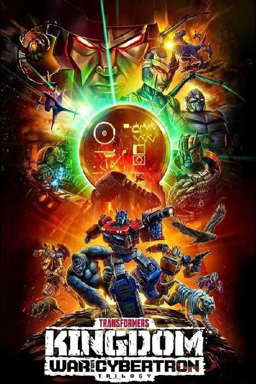 Poster chính thức của phim Phim Hoạt Hình, Phim Hành Động & Phiêu Lưu "Transformers: Chiến tranh Cybertron – Vương quốc" (Transformers: War for Cybertron: Kingdom - 2021), với sự tham gia của diễn viên Jason Marnocha và Marqus Bobesich.