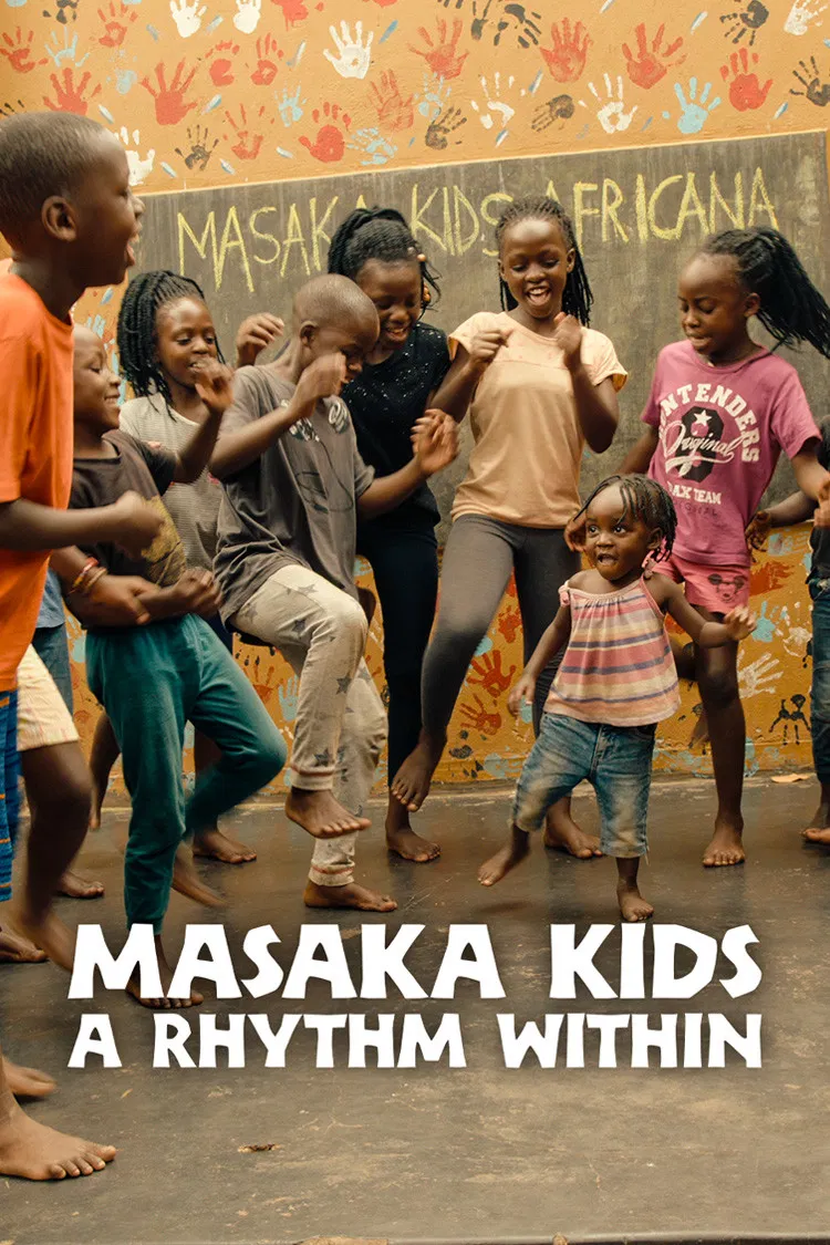 Poster chính thức của phim Phim Tài Liệu "Trẻ Em Masaka Nhịp Điệu Từ Trái Tim" (Masaka Kids, A Rhythm Within - 2025).