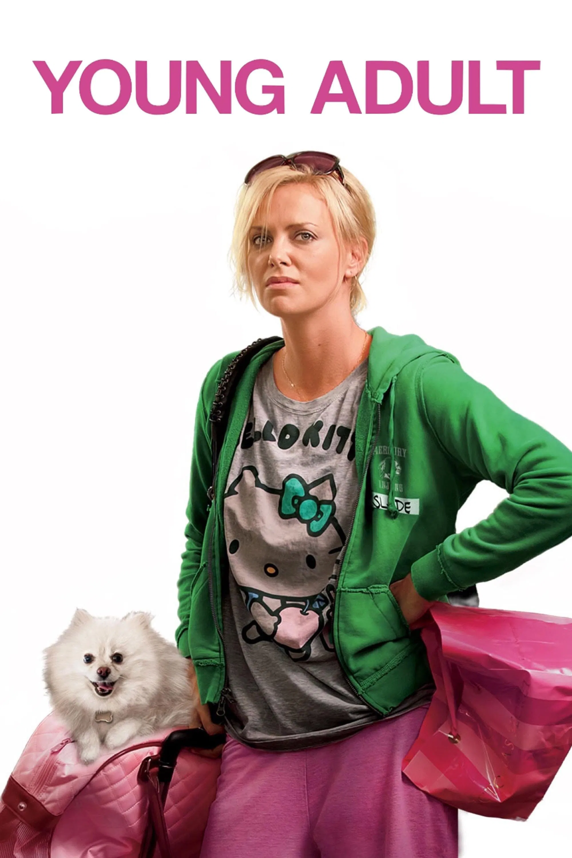 Poster chính thức của phim Phim Hài, Phim Tâm Lý "Trẻ Trưởng Thành" (Young Adult - 2011), với sự tham gia của diễn viên Charlize Theron và Patton Oswalt.