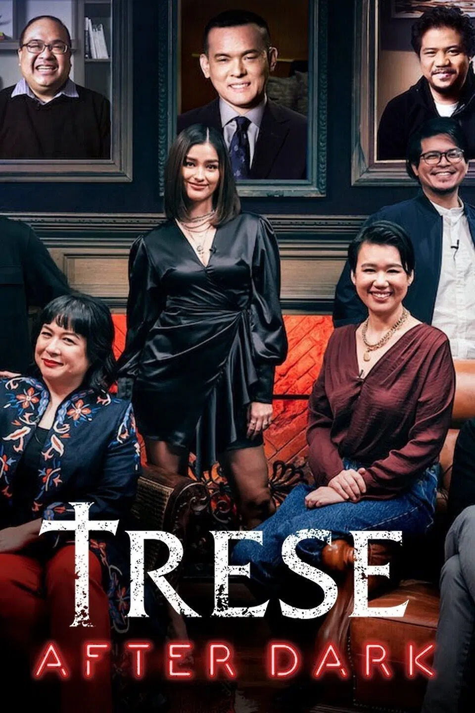 Poster chính thức của phim Phim Tài Liệu "Trese: Hậu trường" (Trese After Dark - 2021), với sự tham gia của diễn viên Atom Araullo và Liza Soberano.