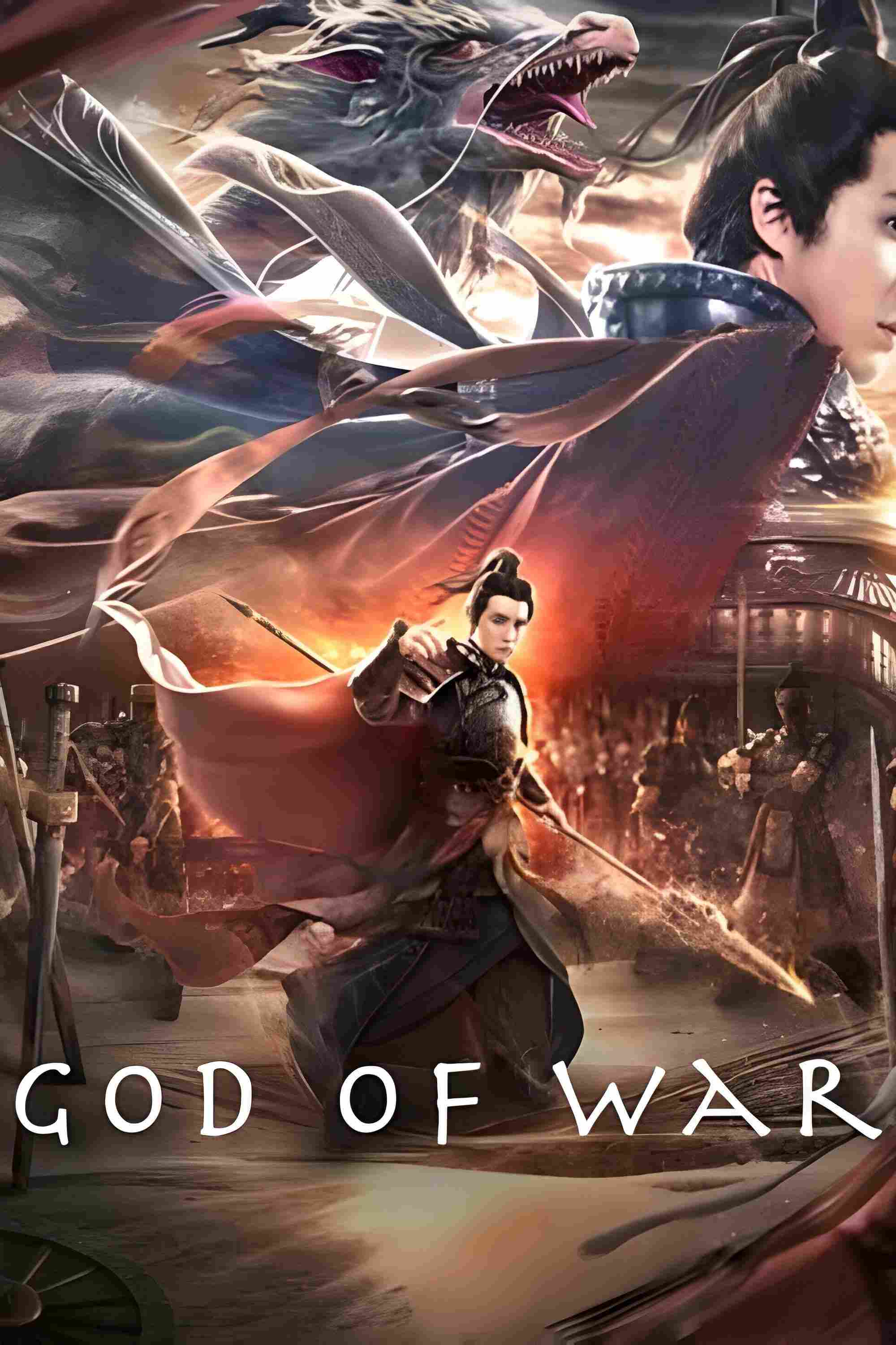 Poster chính thức của phim Phim Hành Động, Phim Lịch Sử "Triệu Tử Long" (God of War - 2021), với sự tham gia của diễn viên Mike He và Yang Shufeng.