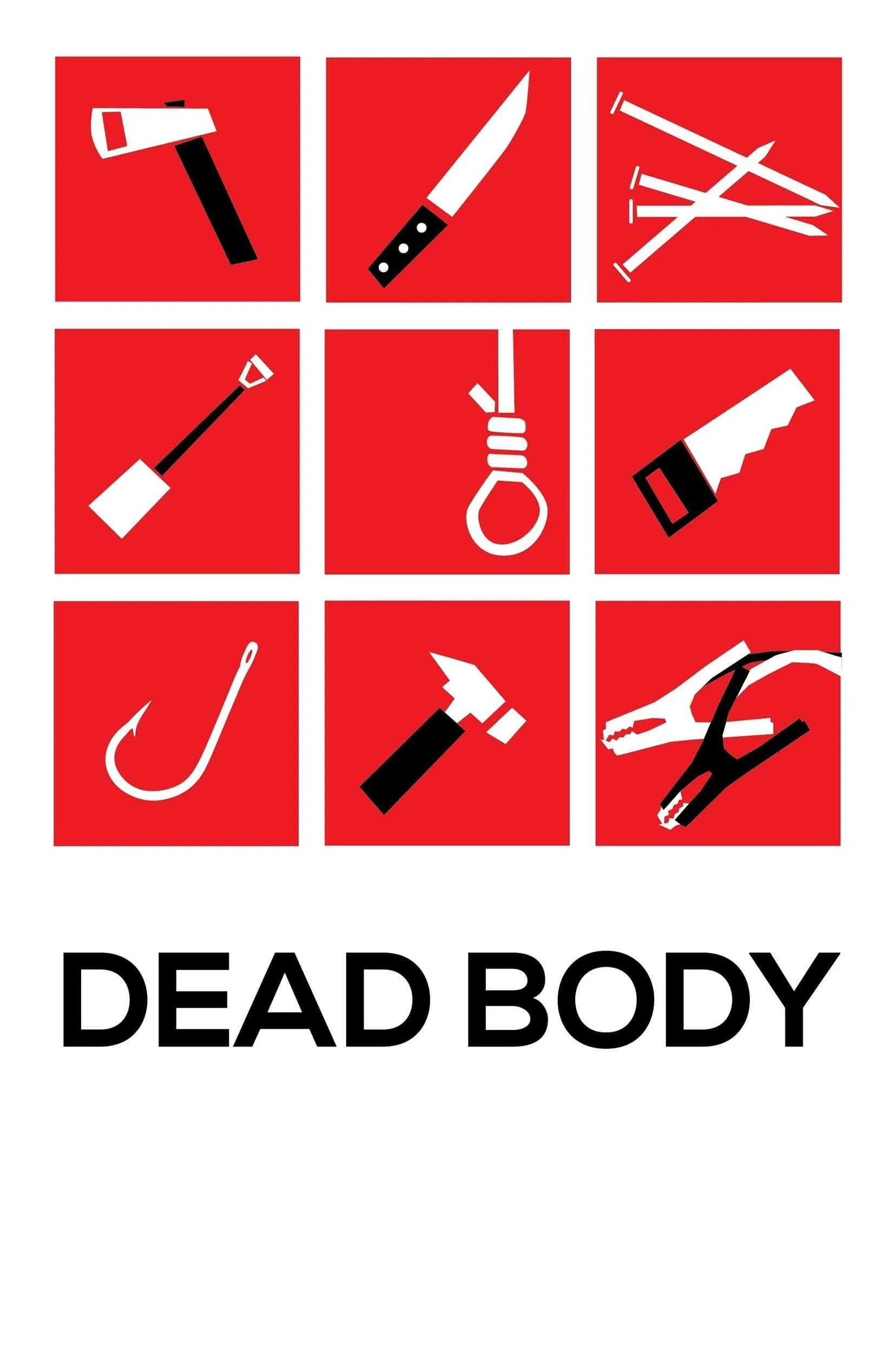 Poster chính thức của phim Phim Kinh Dị, Phim Bí Ẩn "Trò Chơi Chết Người" (Dead Body - 2017), với sự tham gia của diễn viên Cooper Hopkins.