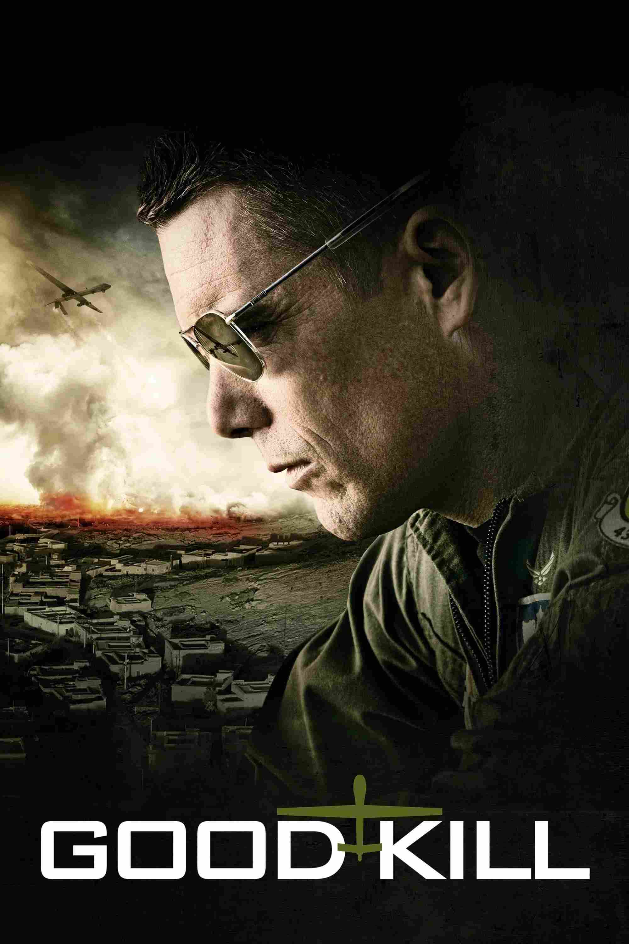 Poster chính thức của phim Phim Tâm Lý, Phim Giật Gân "Trò Chơi Giết Người" (Good Kill - 2015), với sự tham gia của diễn viên Ethan Hawke và January Jones.