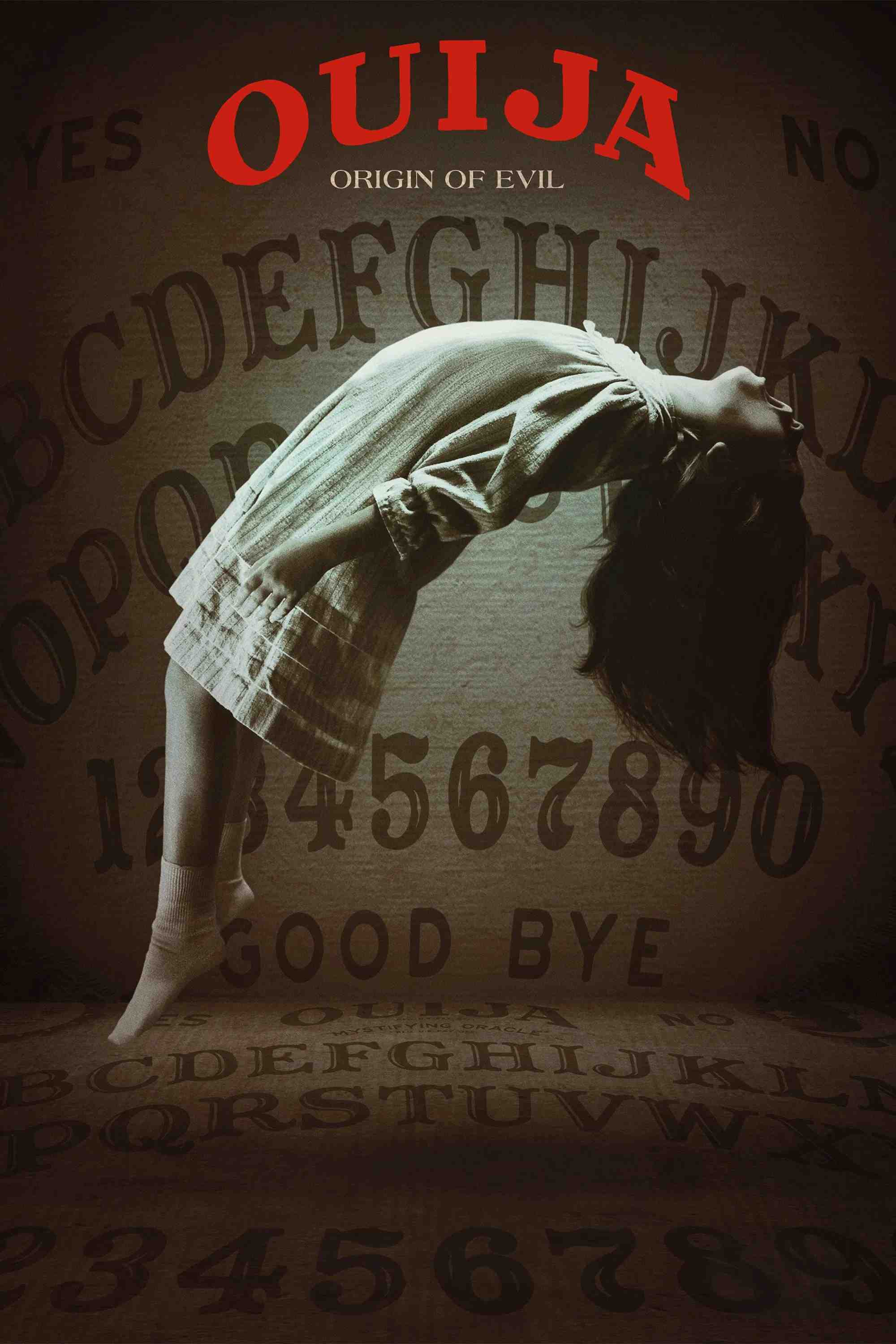Poster chính thức của phim Phim Kinh Dị "Trò Chơi Gọi Hồn 2" (Ouija: Origin of Evil - 2016), với sự tham gia của diễn viên Parker Mack và Annalise Basso.