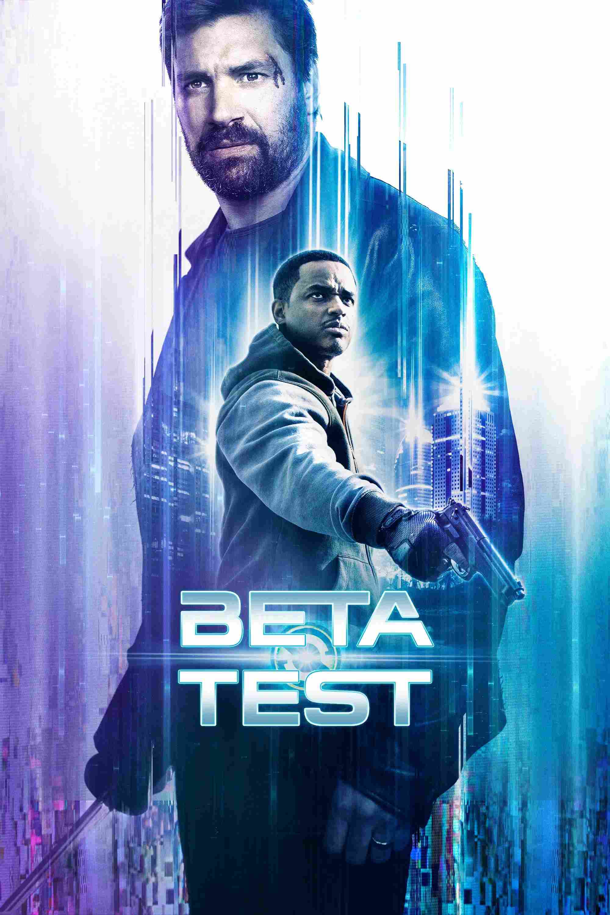 Poster chính thức của phim Phim Giật Gân, Phim Hành Động "Trò Chơi Hủy Diệt" (Beta Test - 2016), với sự tham gia của diễn viên Manu Bennett và Larenz Tate.